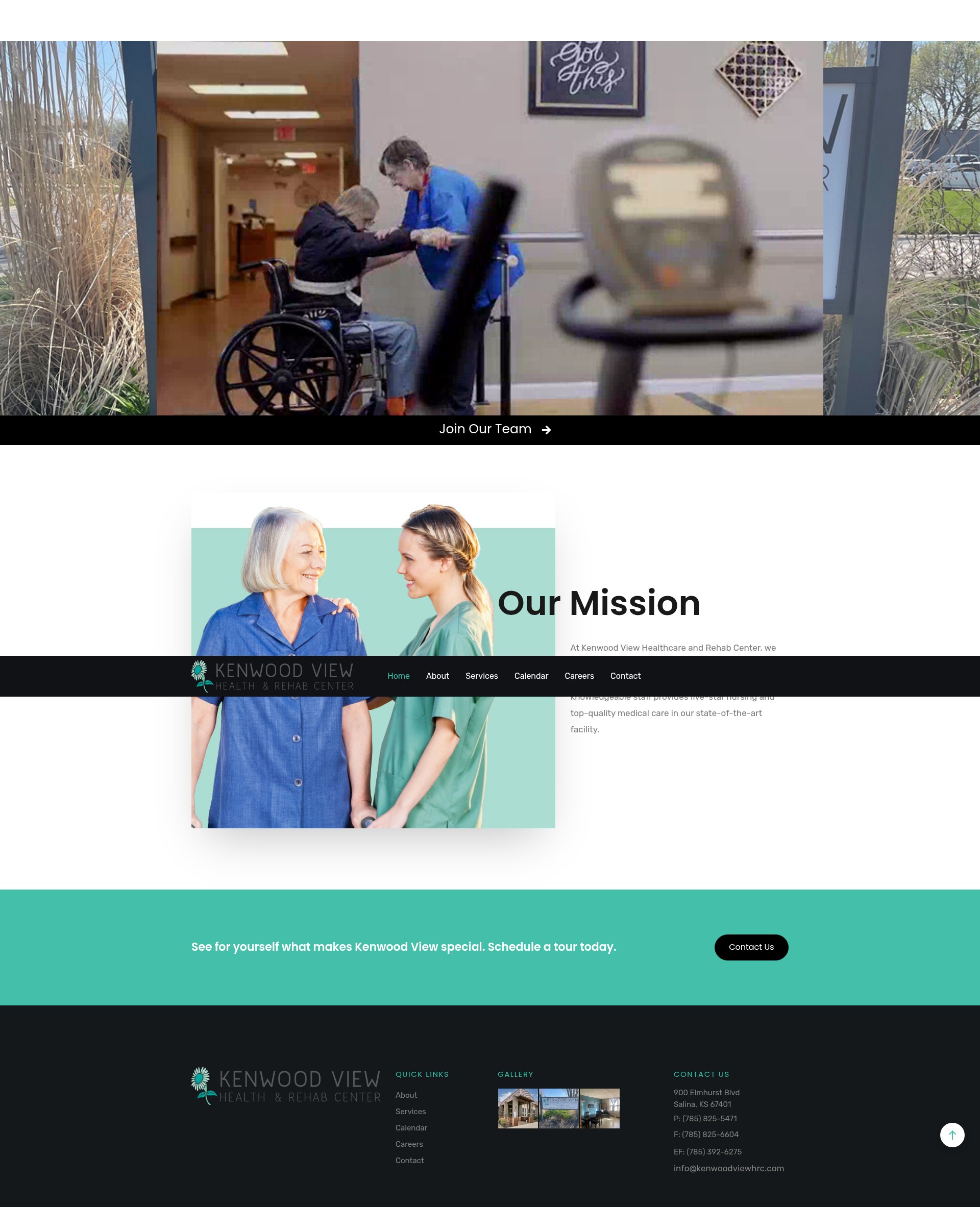 Screenshot of kenwoodviewhrc.com