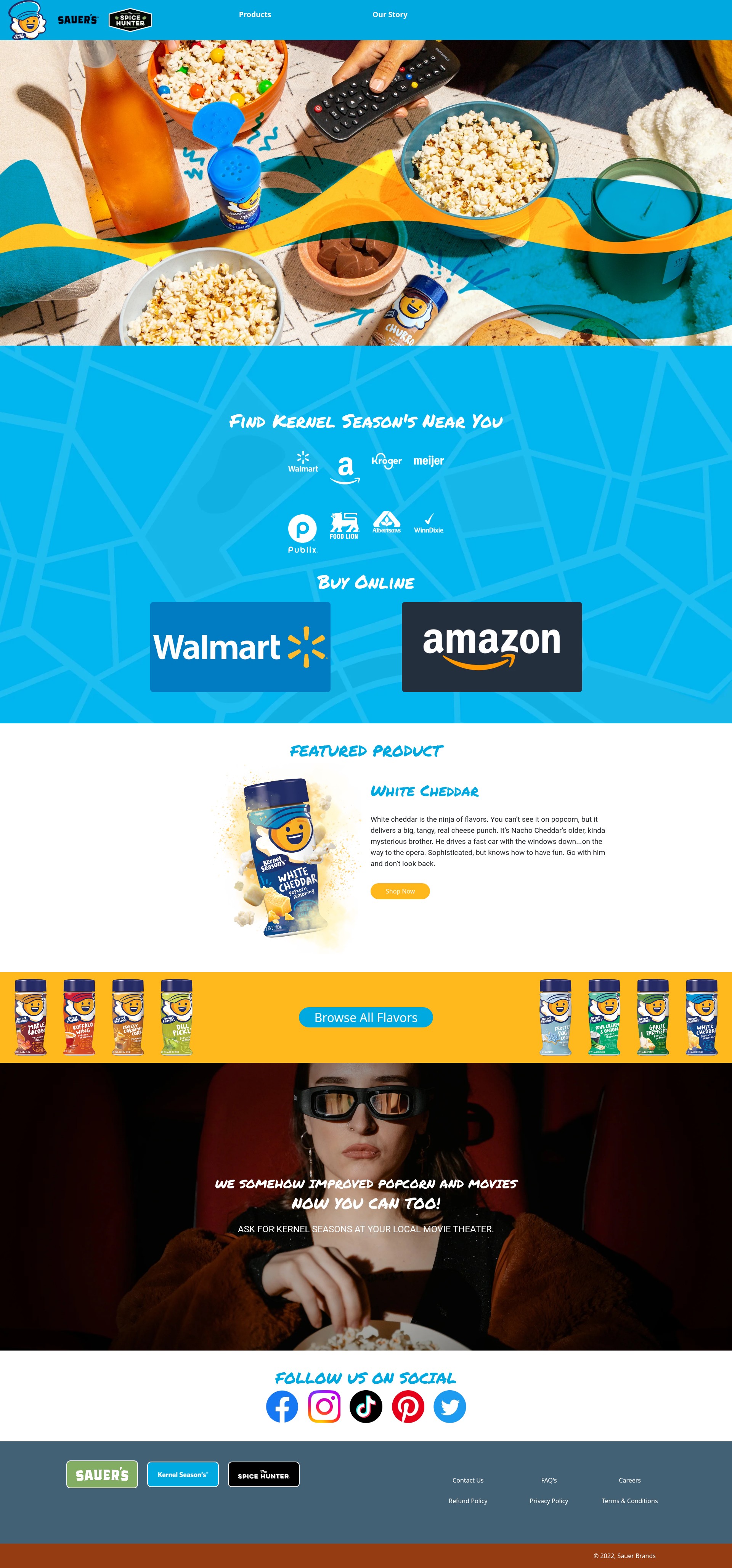 Screenshot of kernelseasons.com
