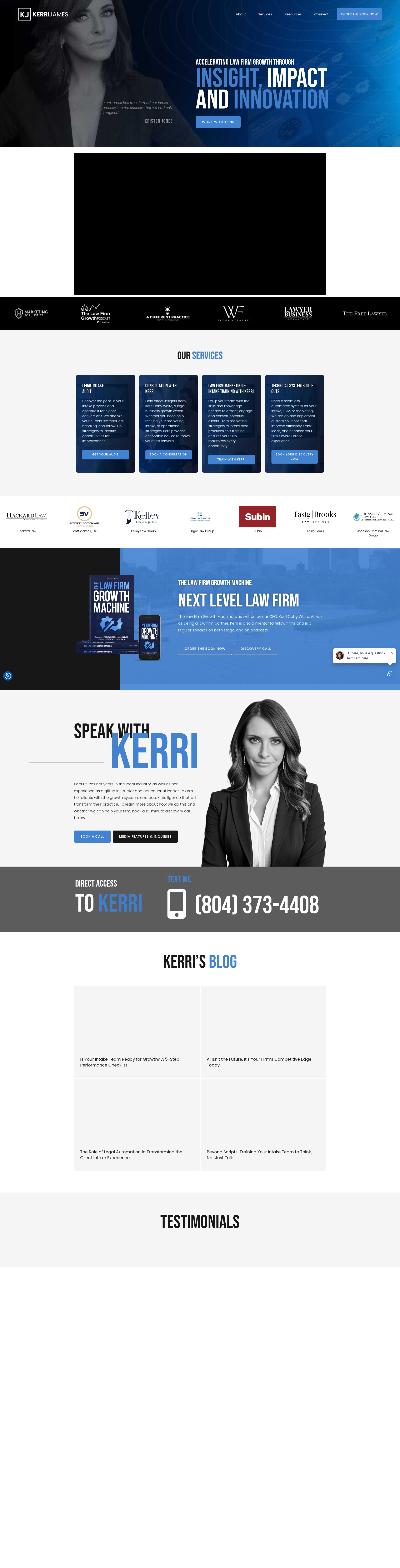 Screenshot of kerrijames.co