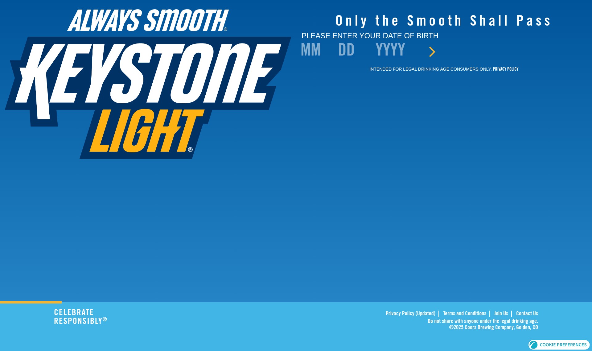 Screenshot of keystonelight.com