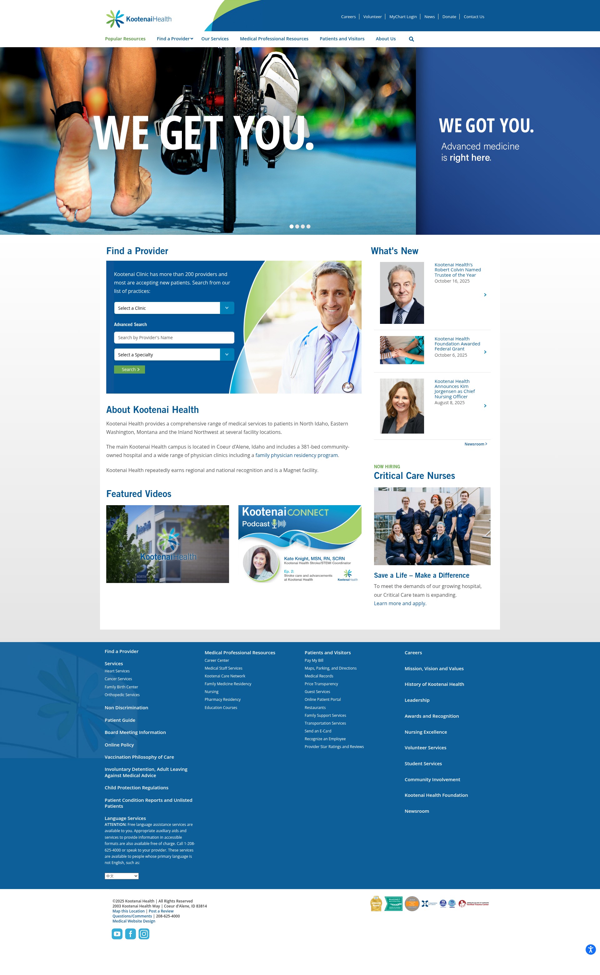Screenshot of kh.org