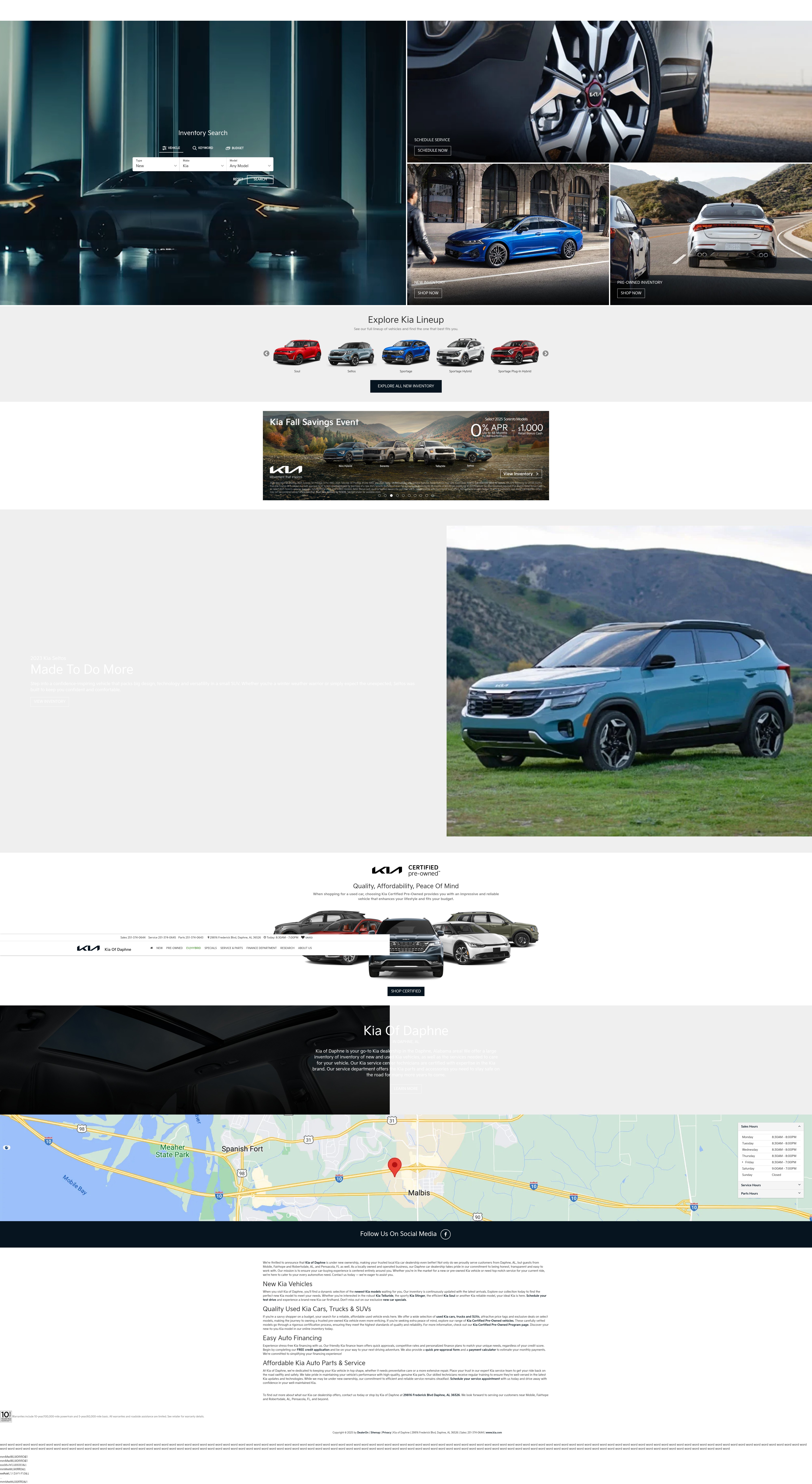 Screenshot of kiaofdaphne.com