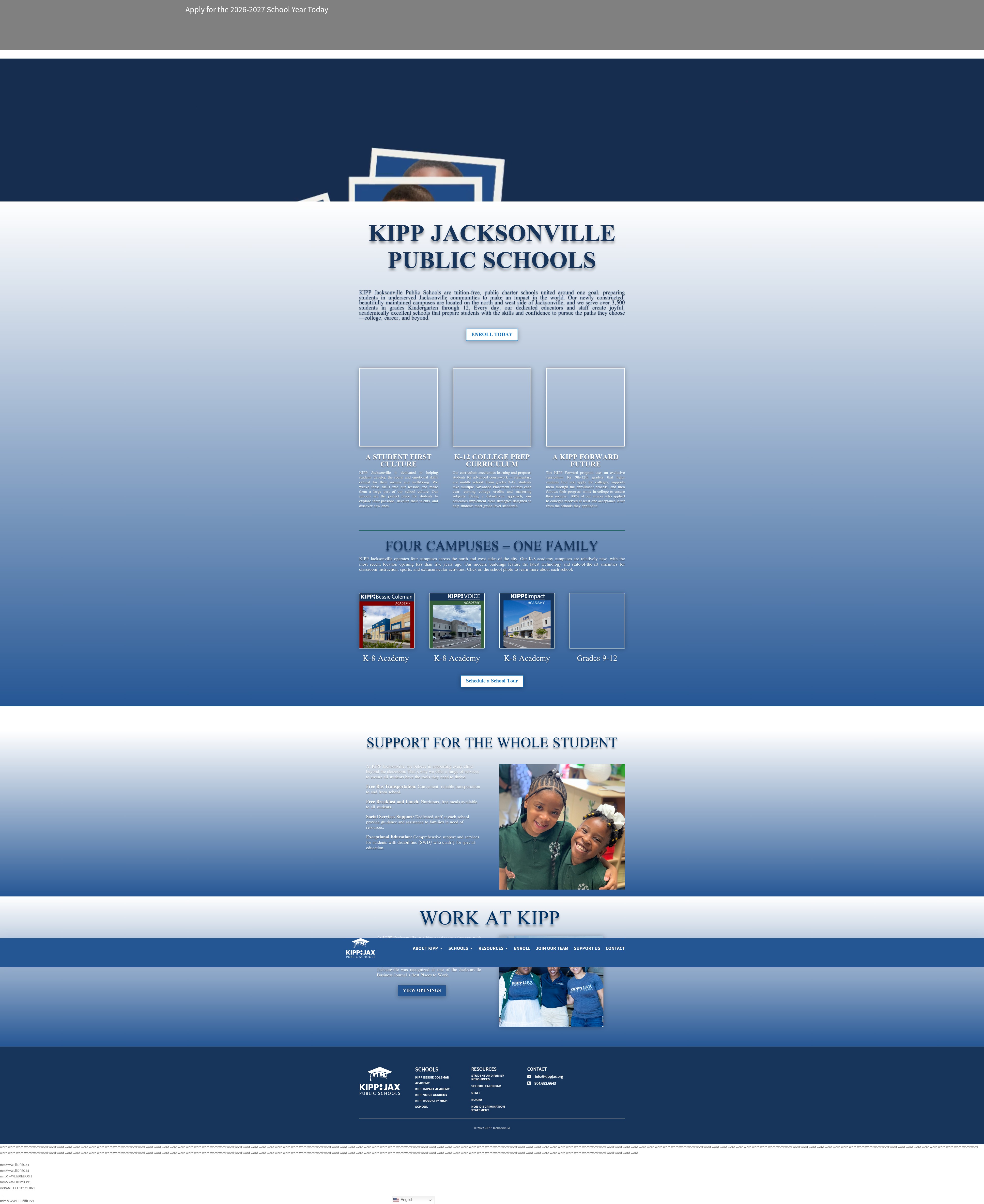 Screenshot of kippjax.org