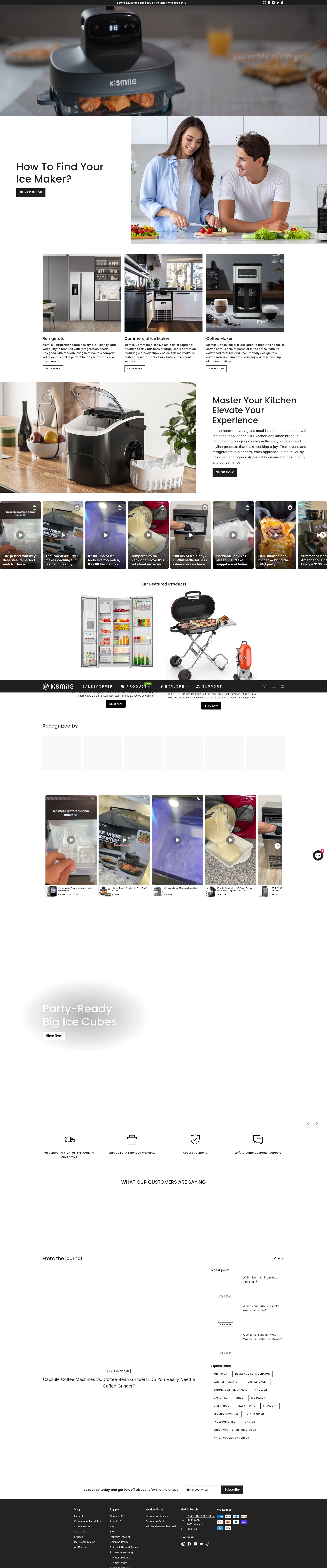 Screenshot of kismile.com