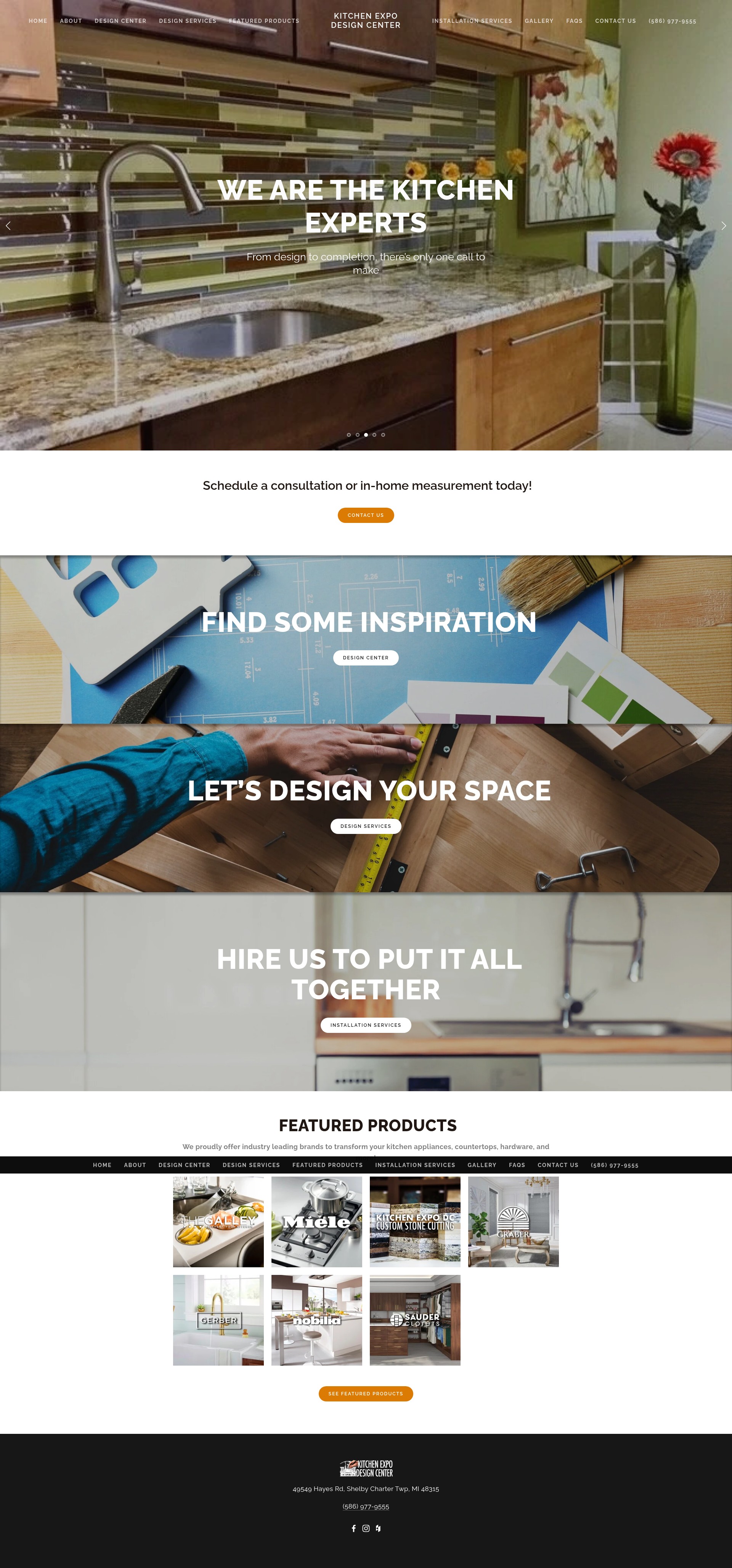 Screenshot of kitchenexpodc.com