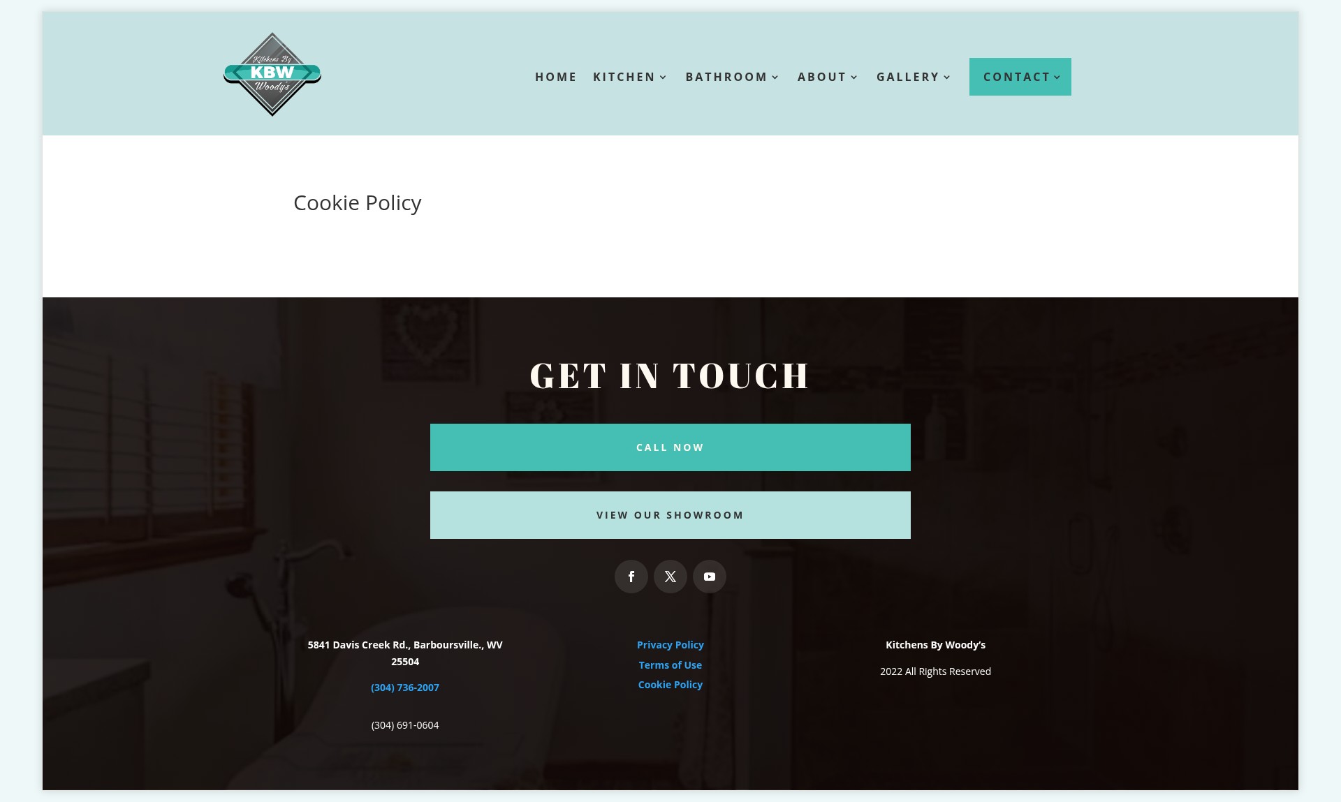 Screenshot of kitchensbywoodys.com