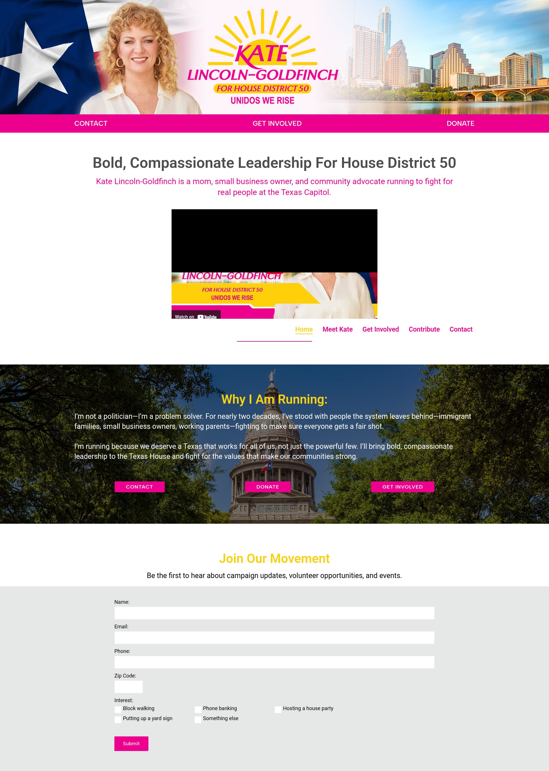 Screenshot of klgfortexas.com