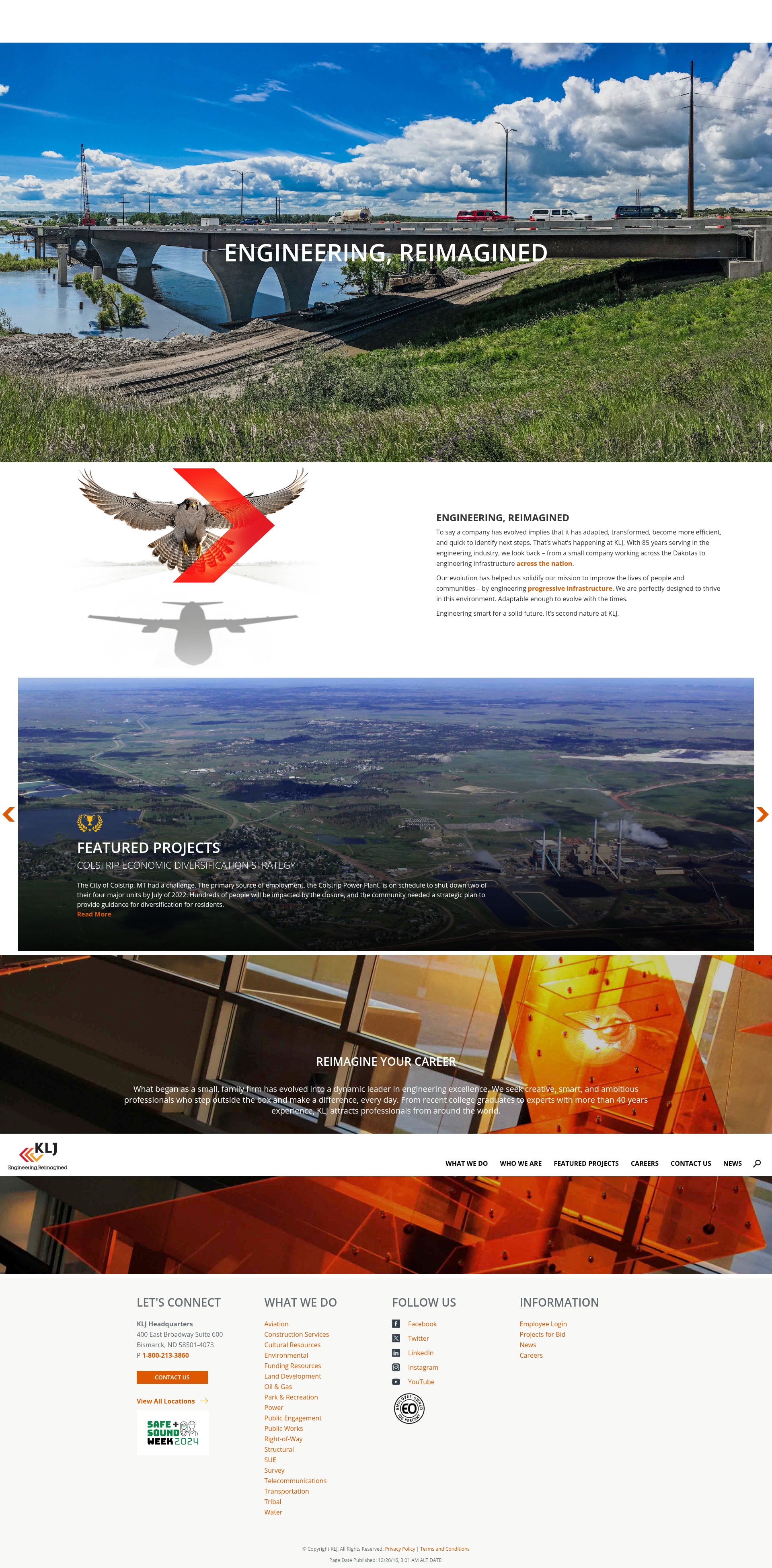 Screenshot of kljeng.com