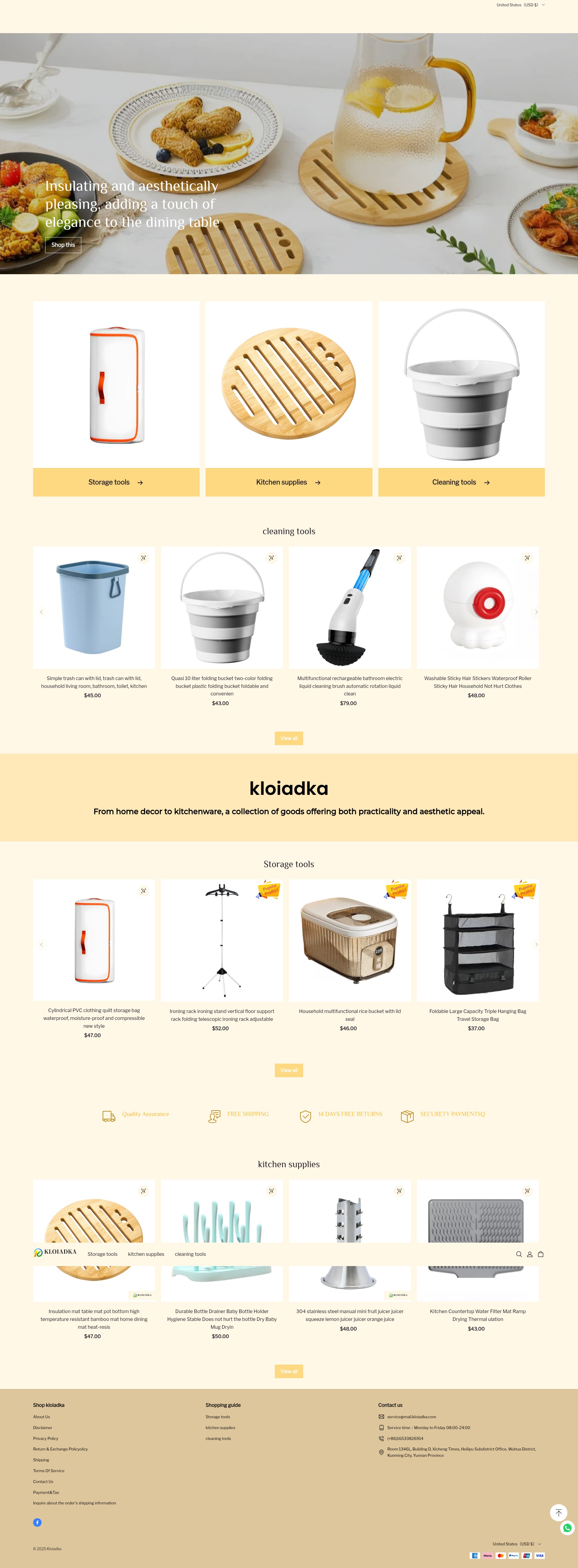 Screenshot of kloiadka.com