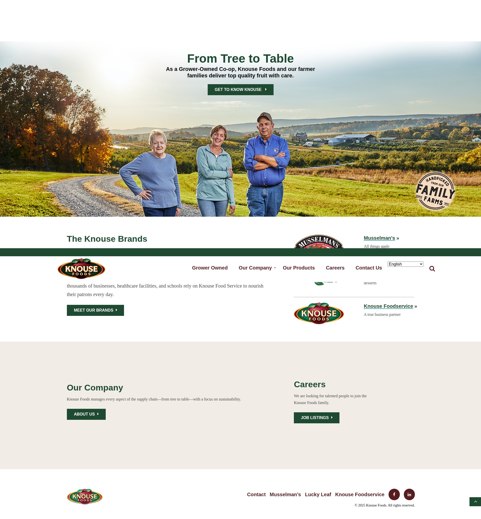 Screenshot of knouse.com