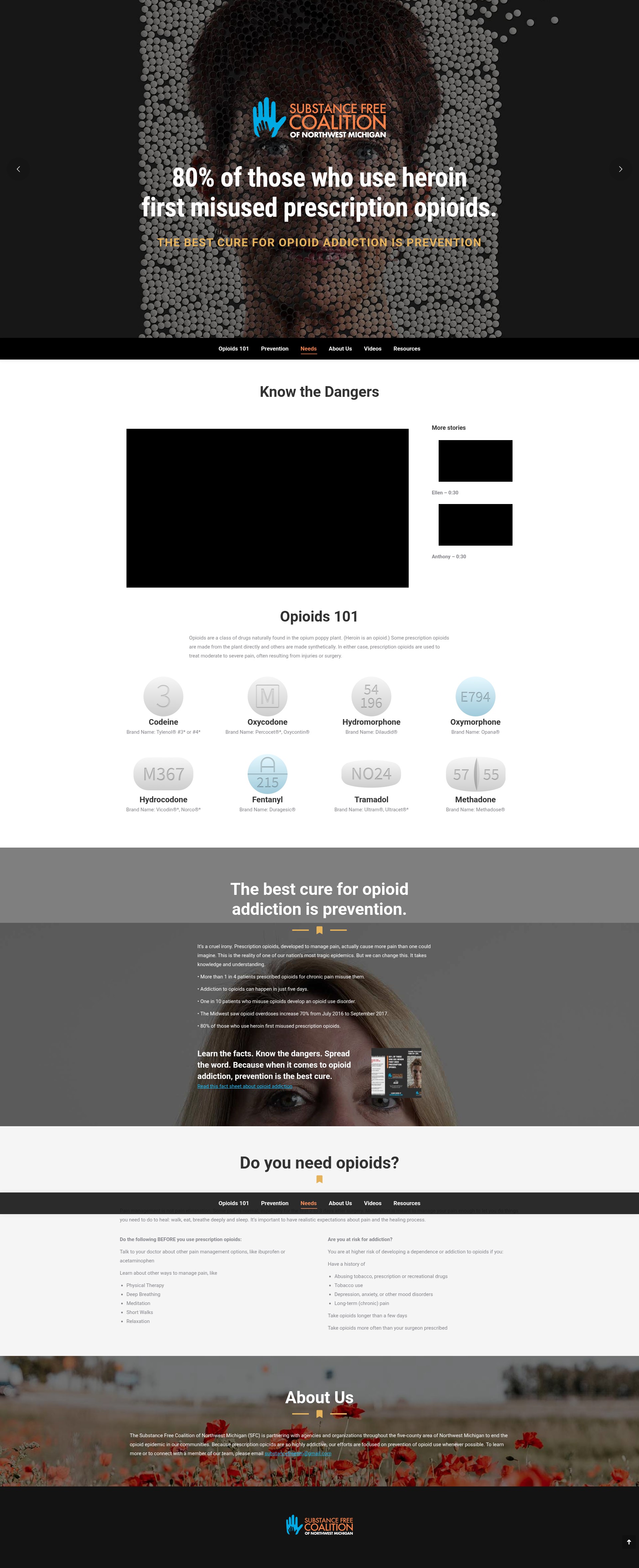 Screenshot of knowdangers.com