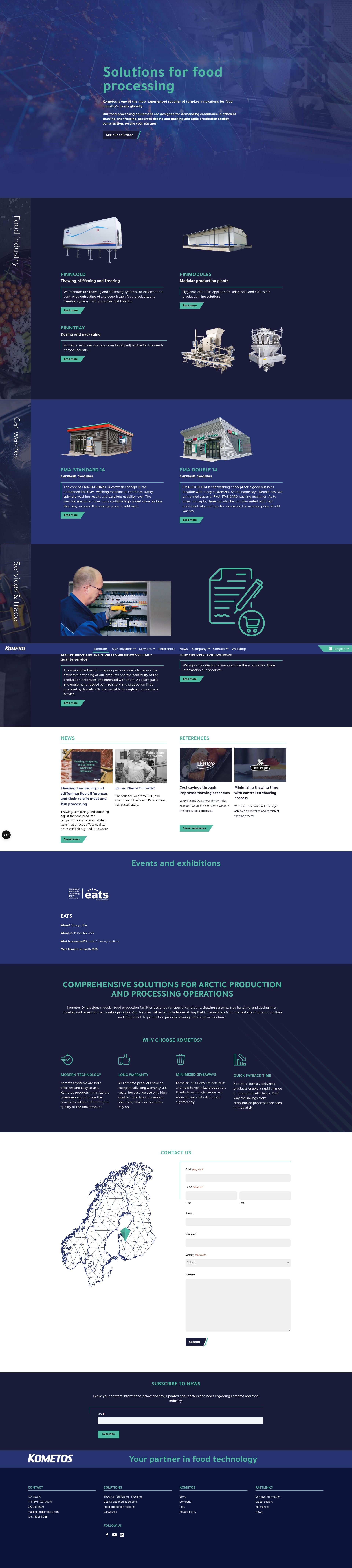 Screenshot of kometos.com