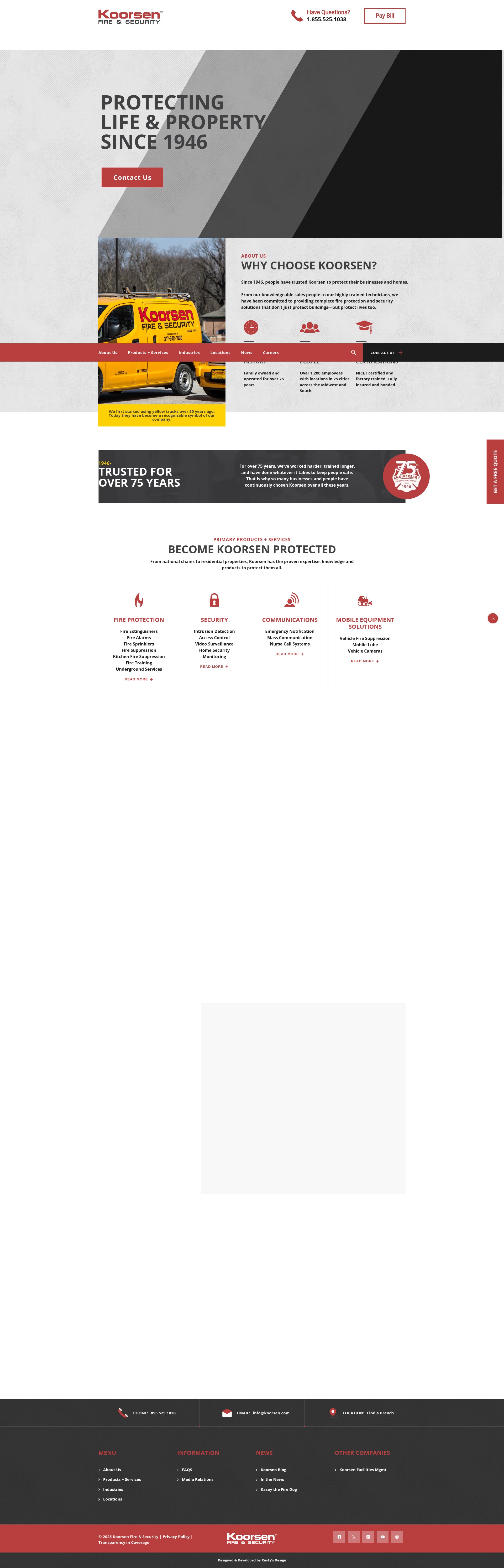 Screenshot of koorsen.com