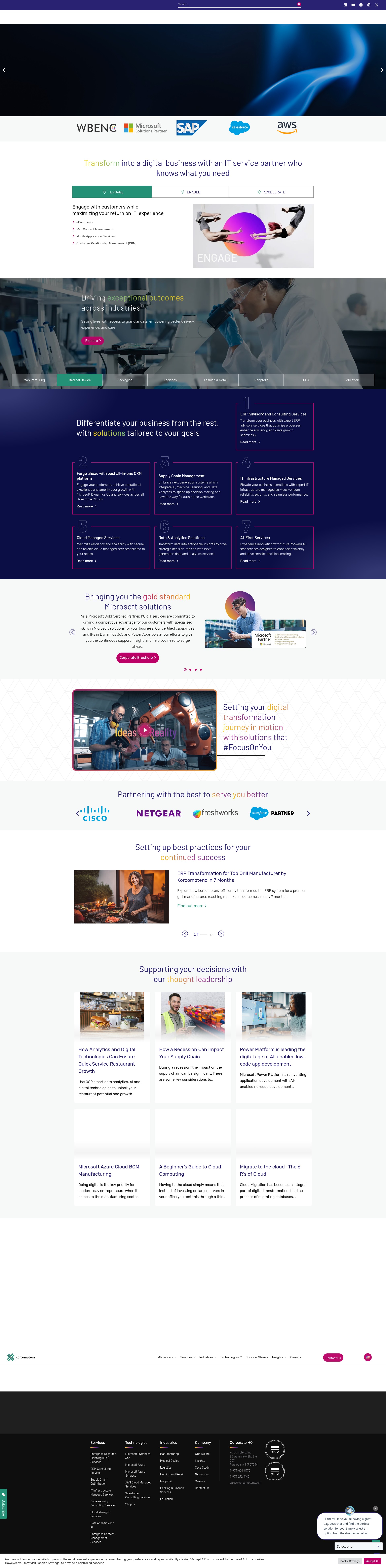 Screenshot of korcomptenz.com