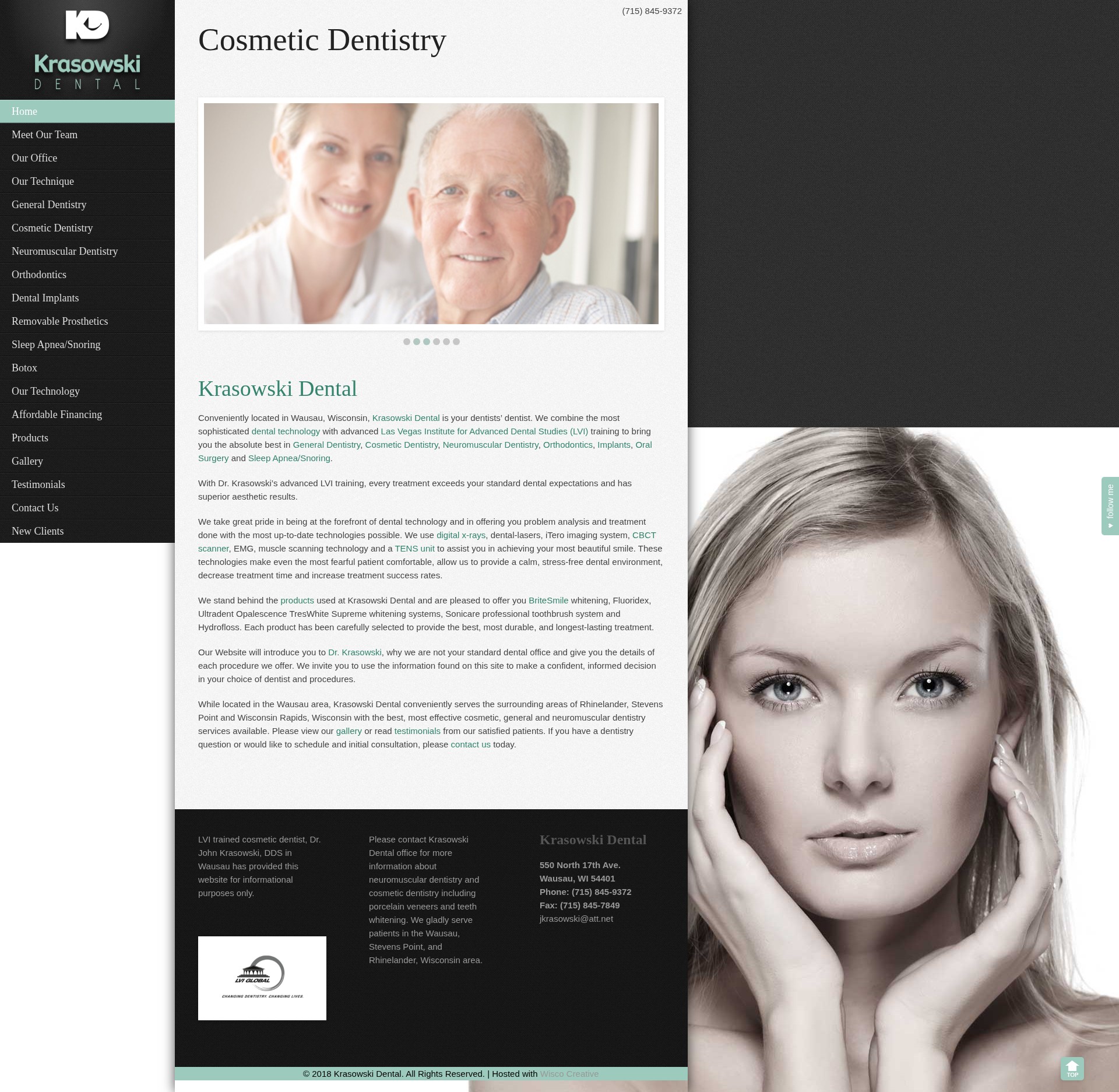 Screenshot of krasowskidental.com