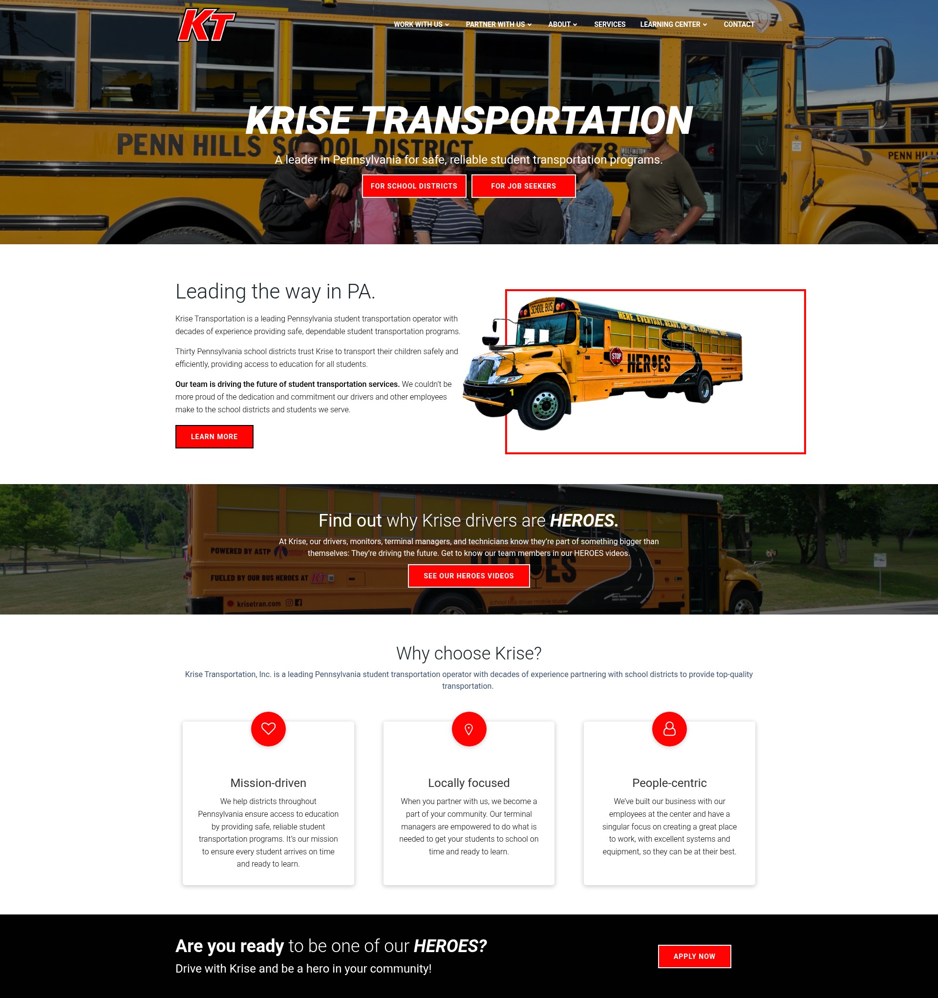 Screenshot of krisetran.com