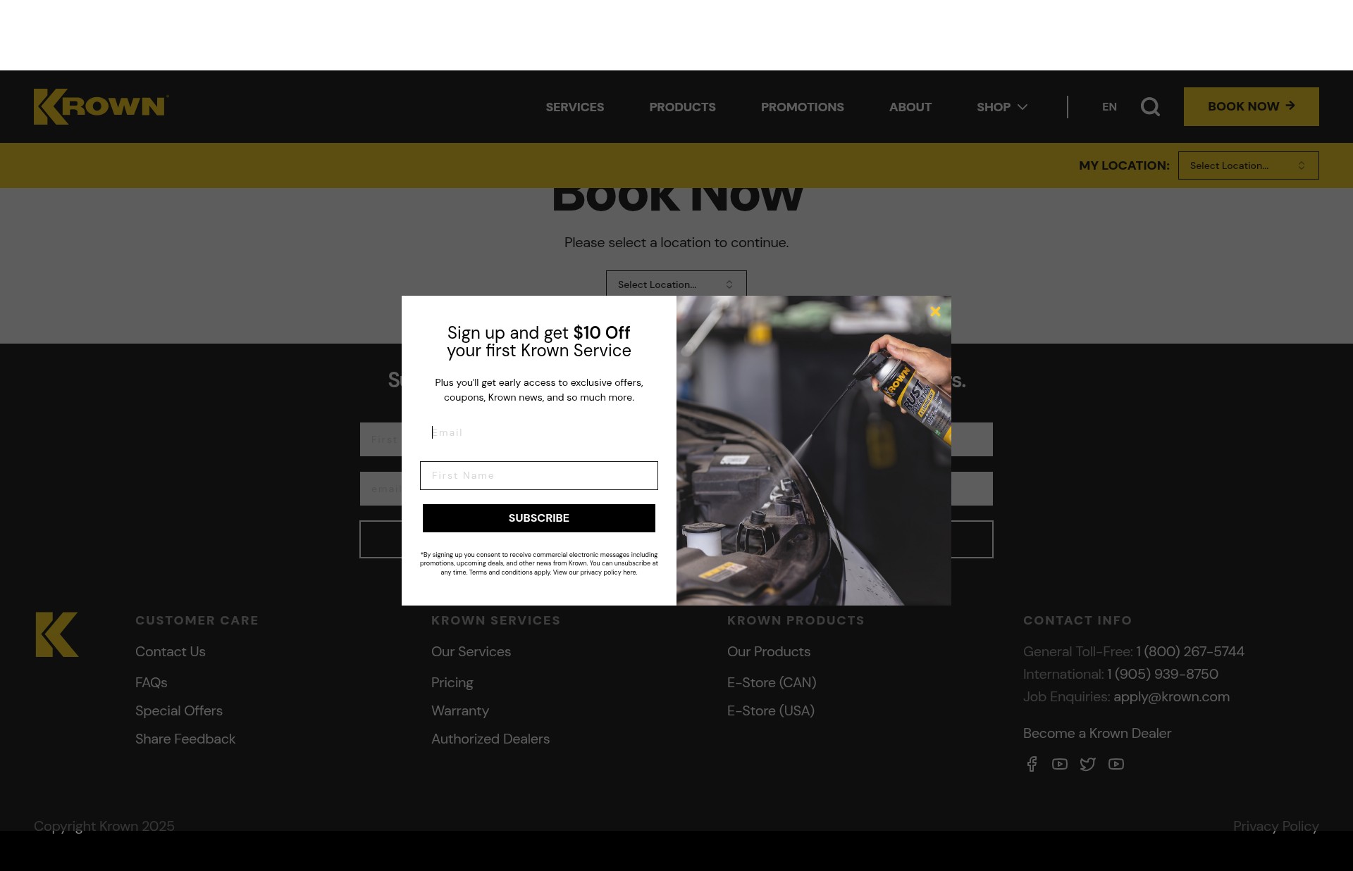 Screenshot of krown.com