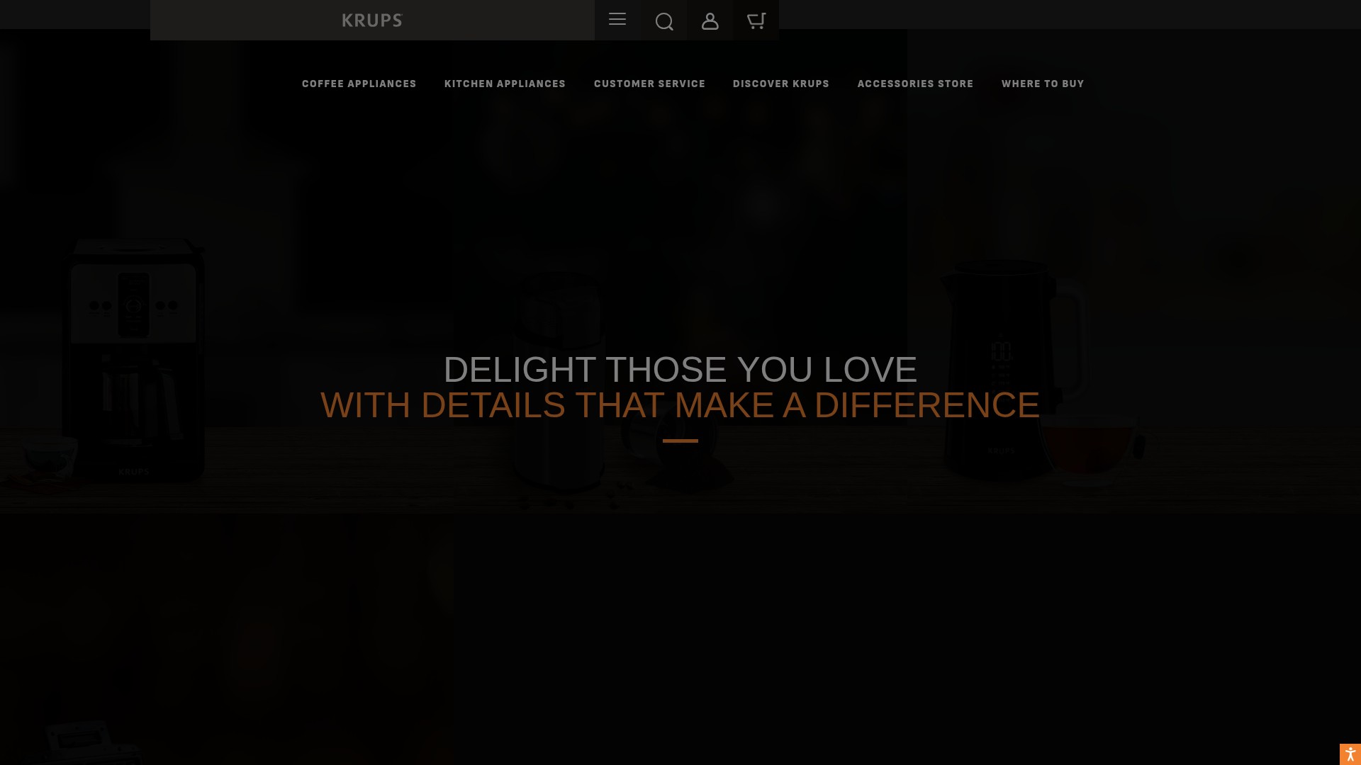 Screenshot of krupsusa.com