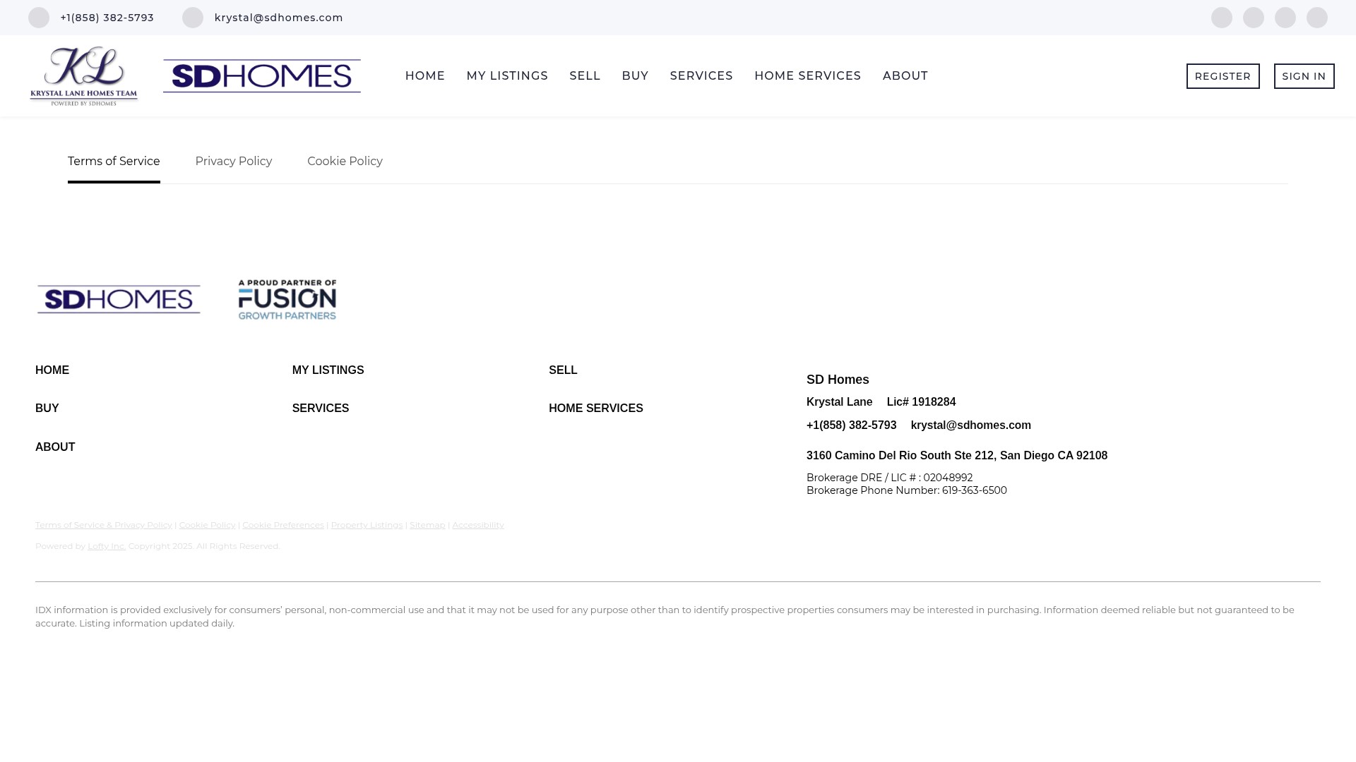 Screenshot of krystallanehomes.com