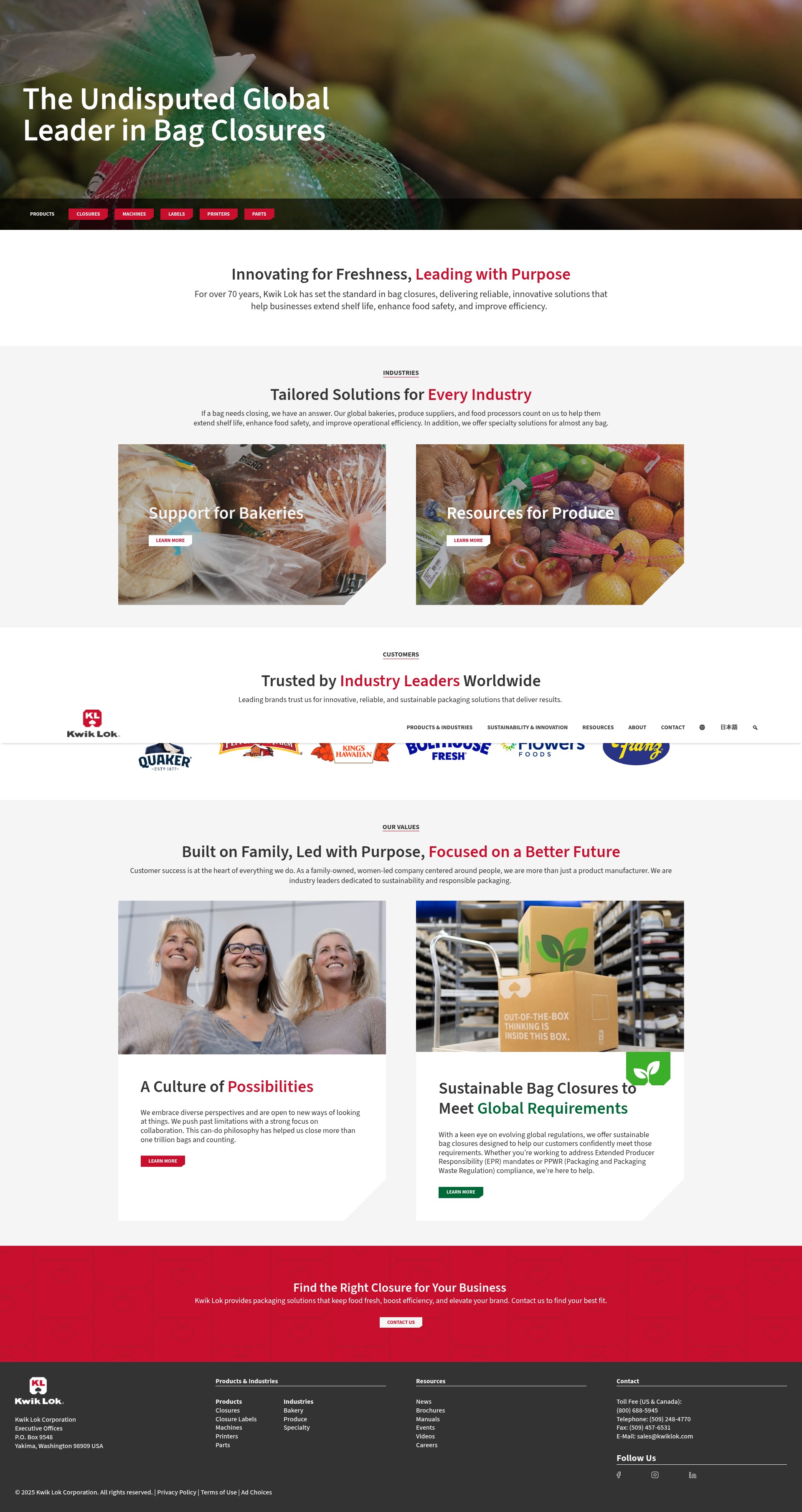 Screenshot of kwiklok.com