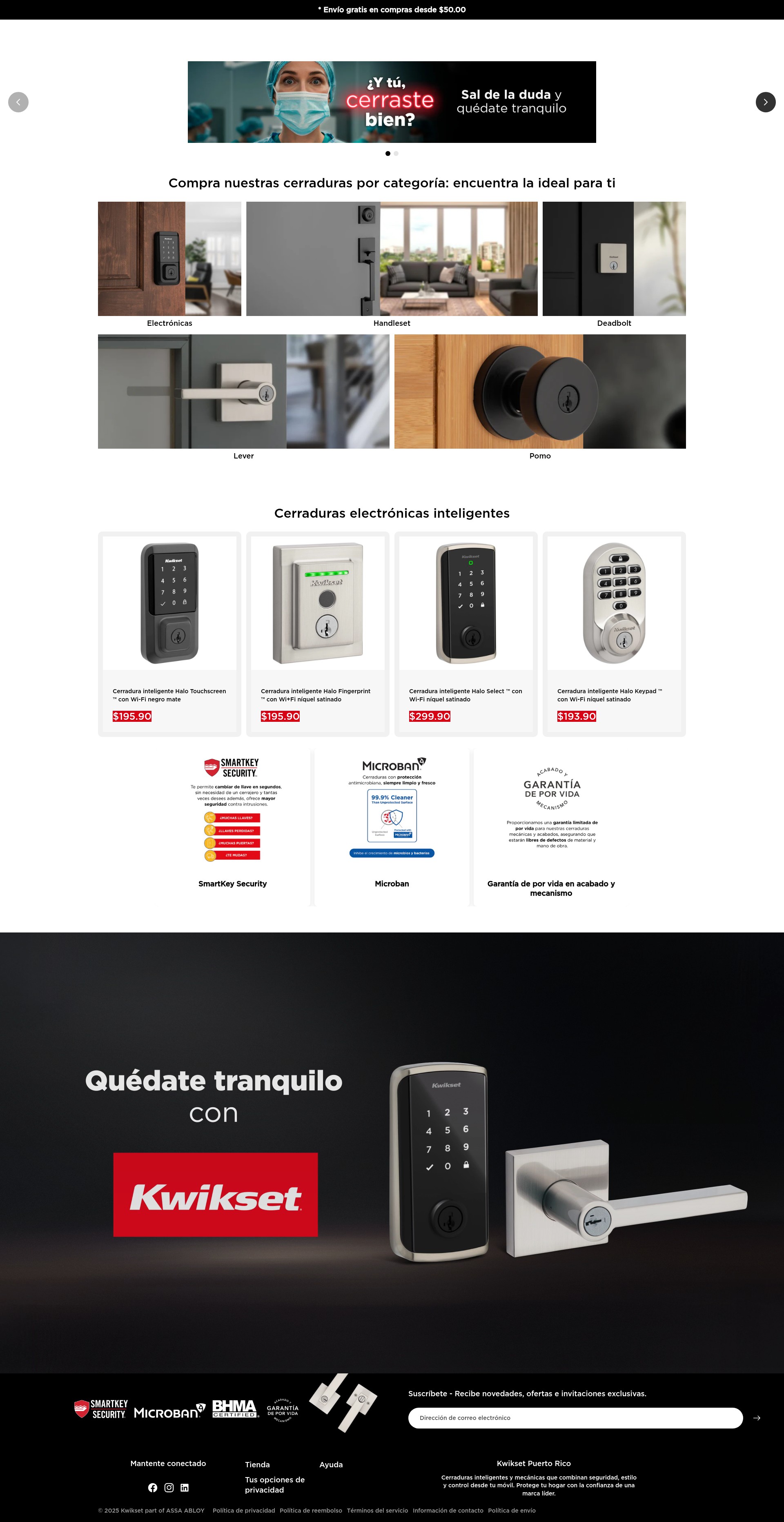Screenshot of kwiksetpuertorico.com