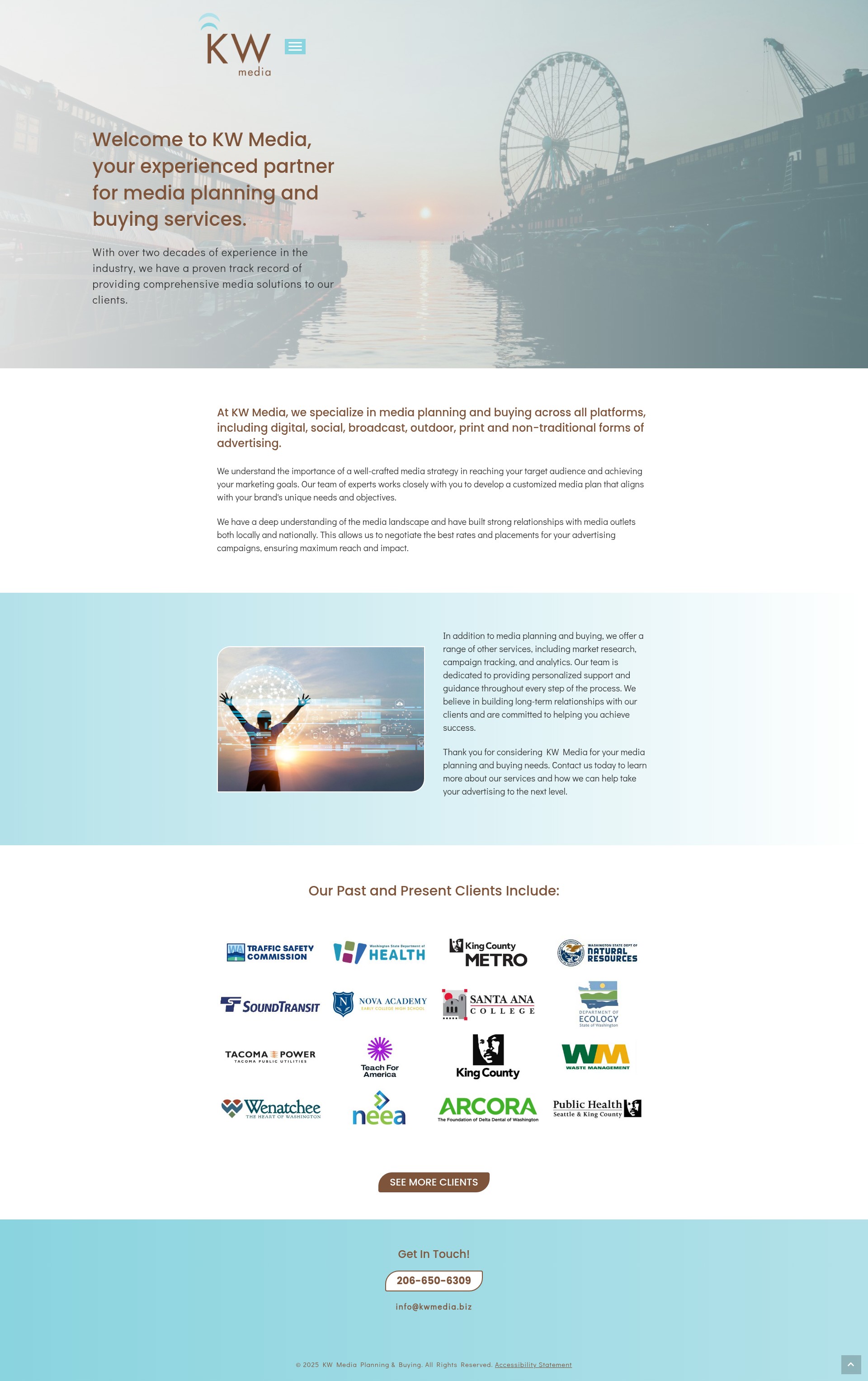 Screenshot of kwmedia.biz
