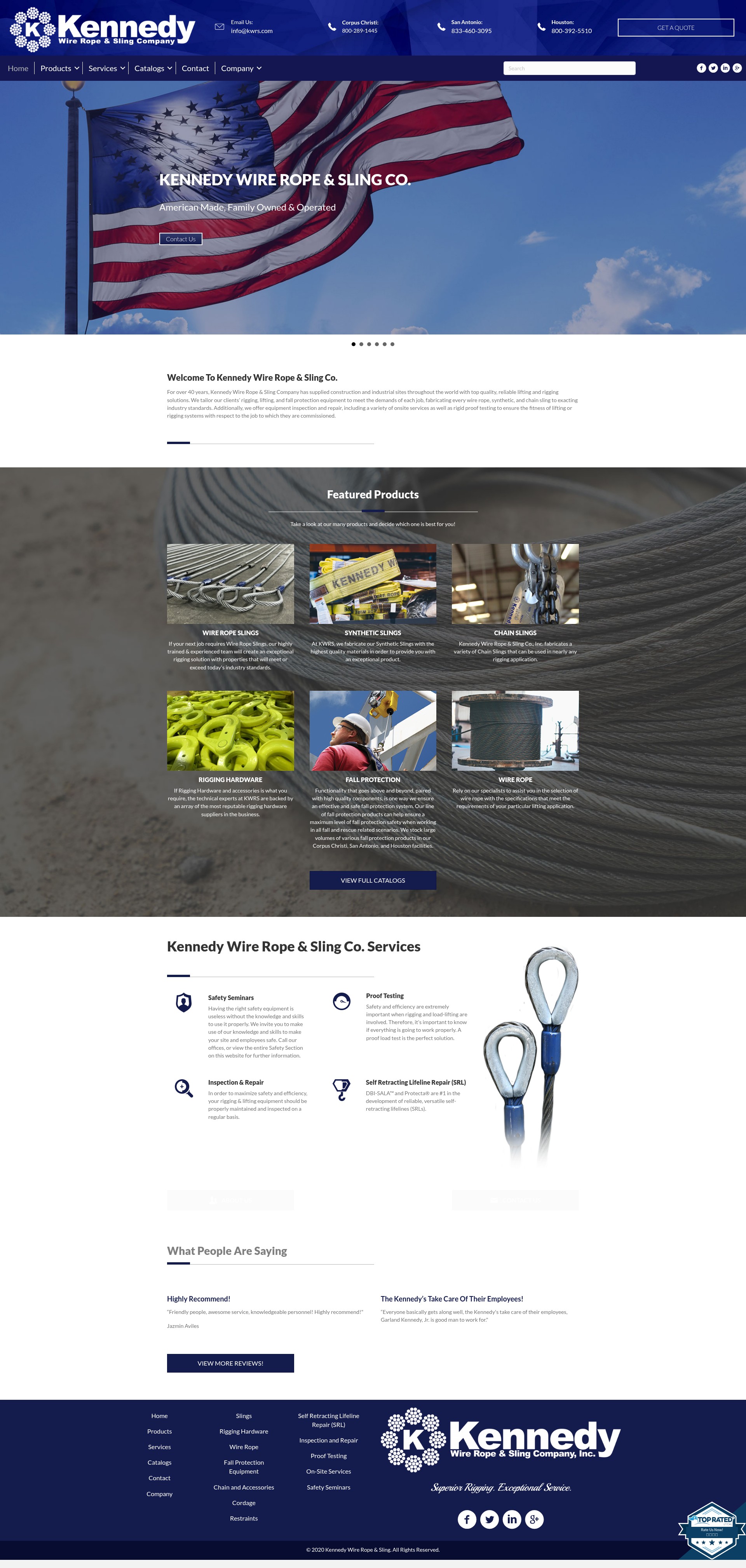 Screenshot of kwrs.com