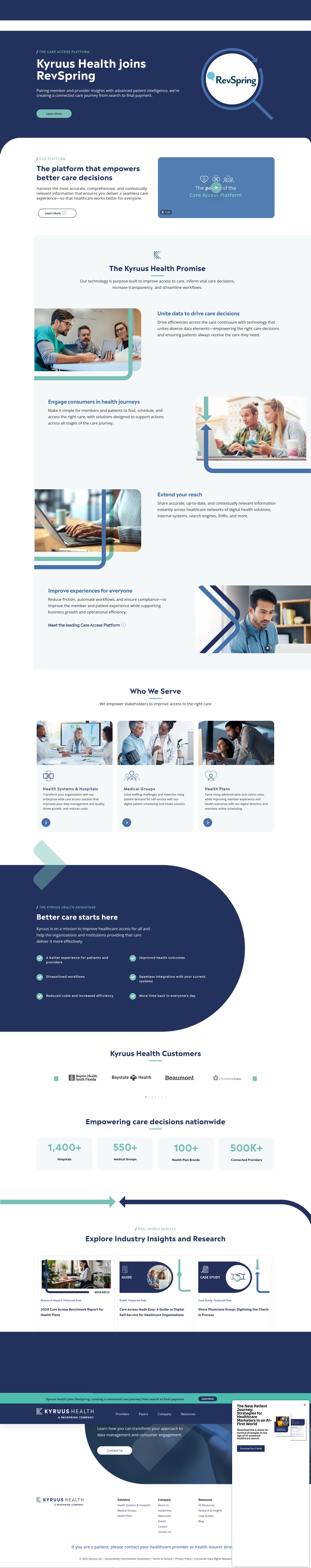 Screenshot of kyruushealth.com