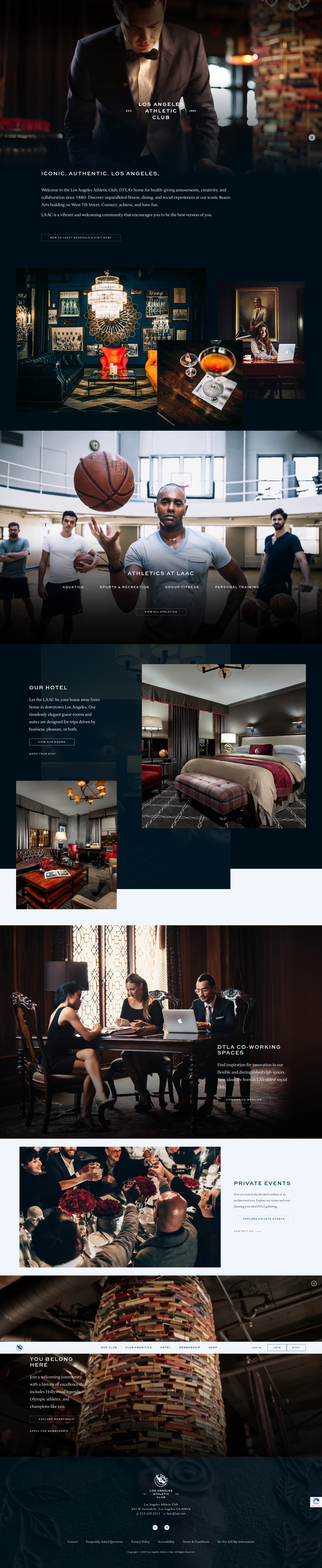 Screenshot of laac.com