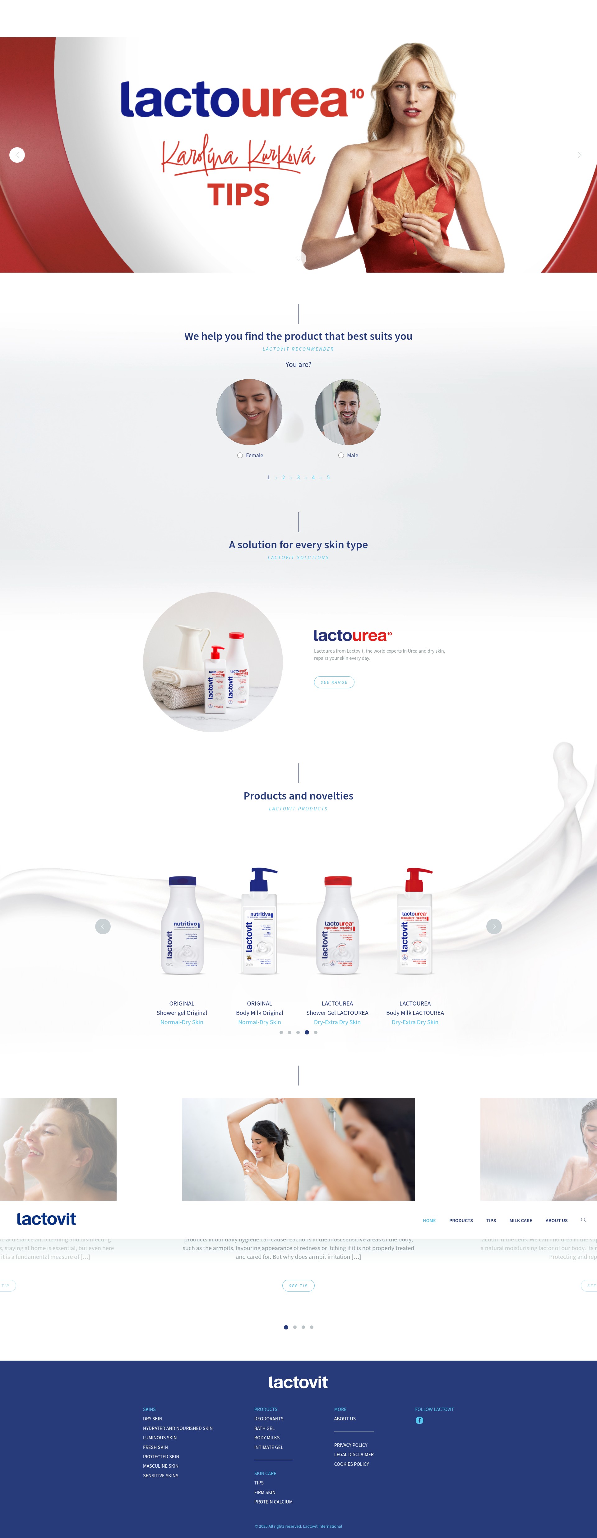 Screenshot of lactovit.com