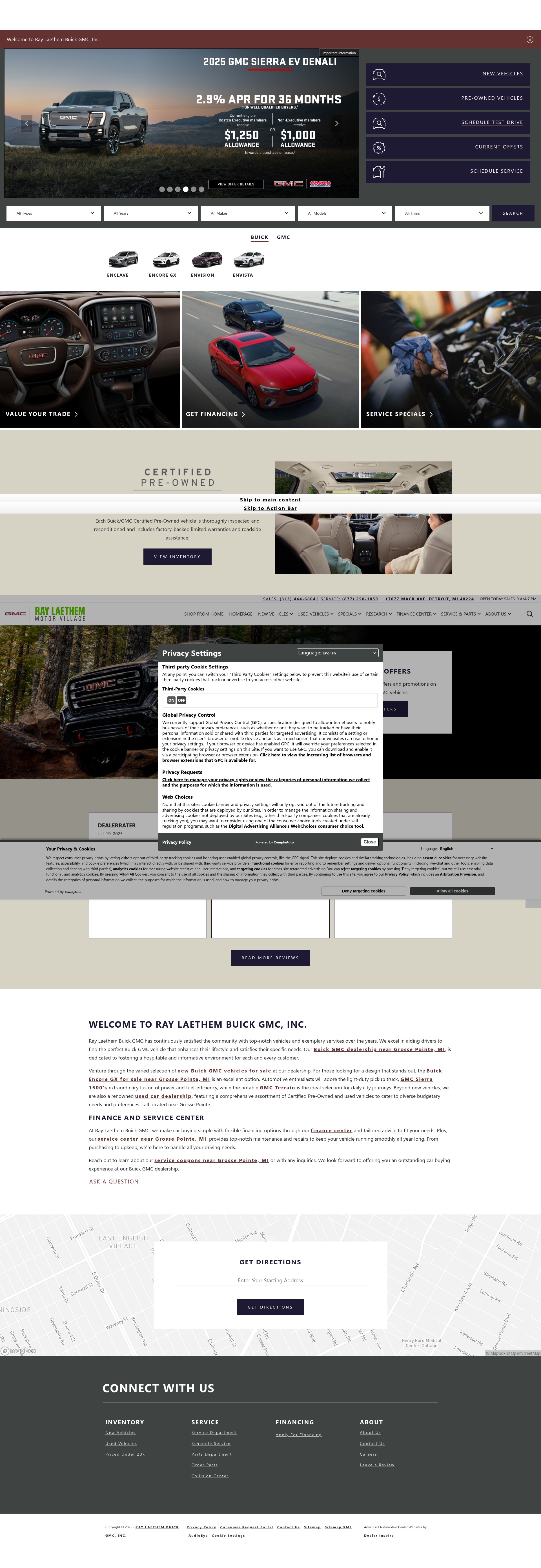 Screenshot of laethemgm.com