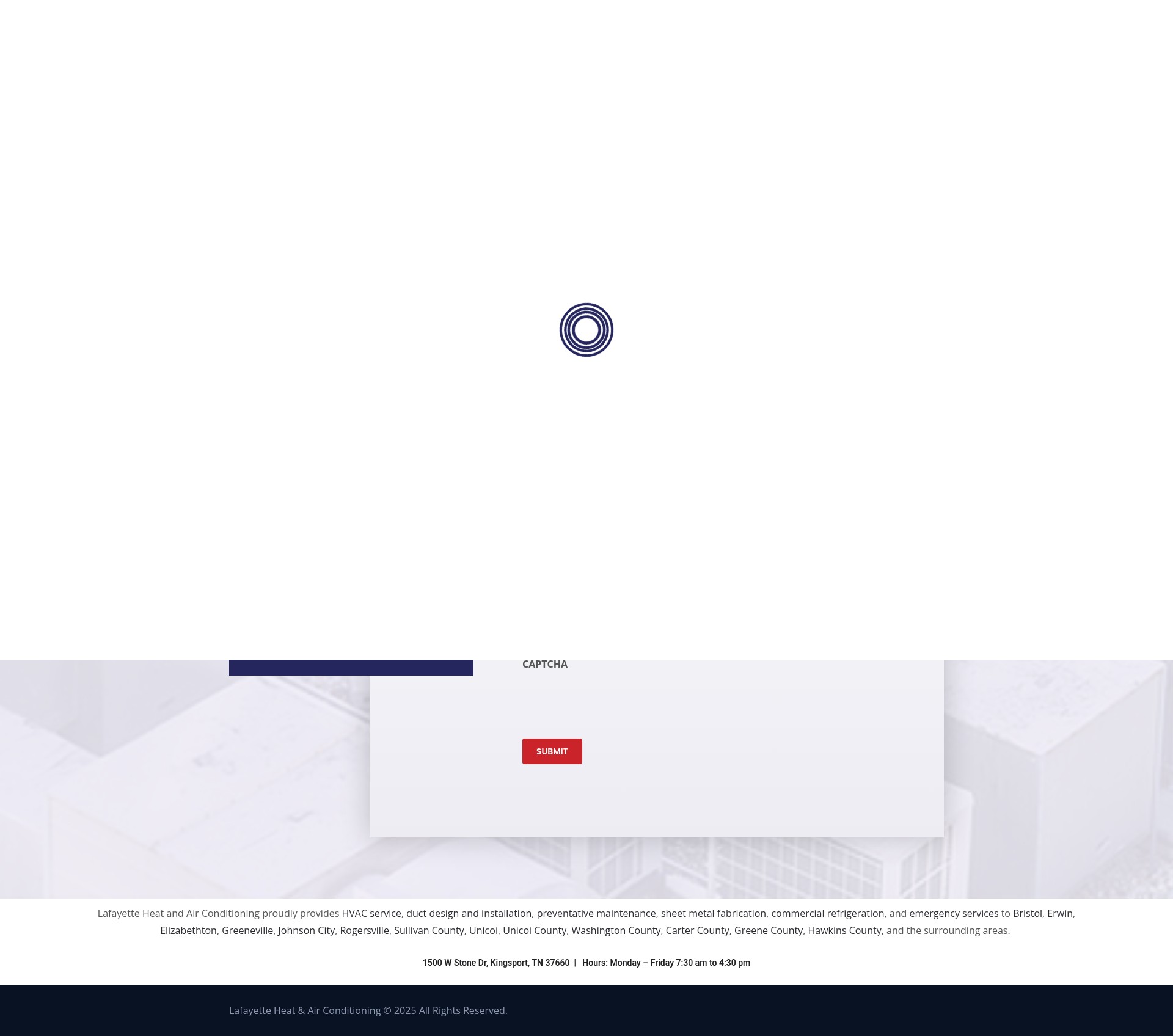 Screenshot of lafayetteair.net