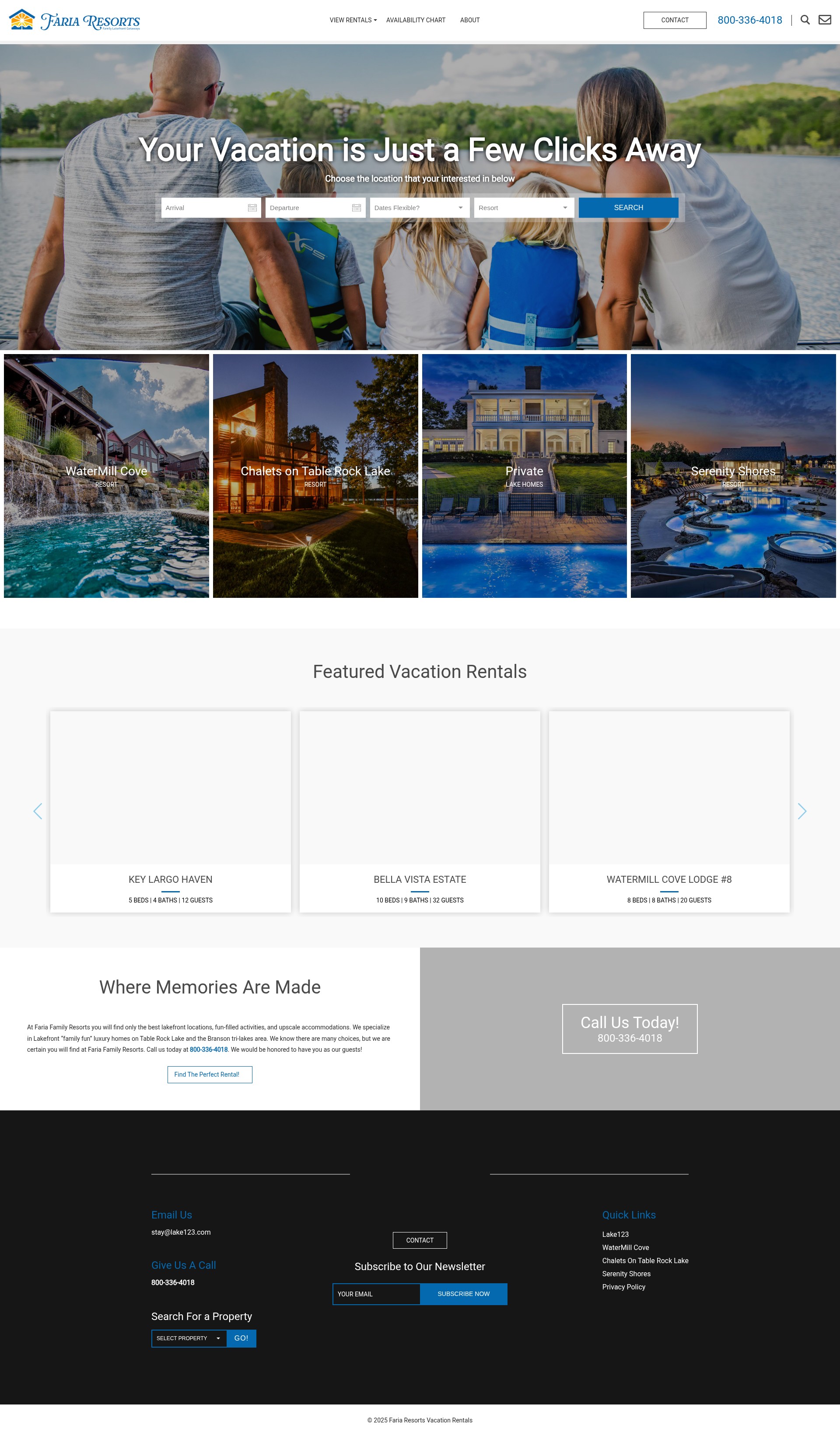 Screenshot of lake123.com