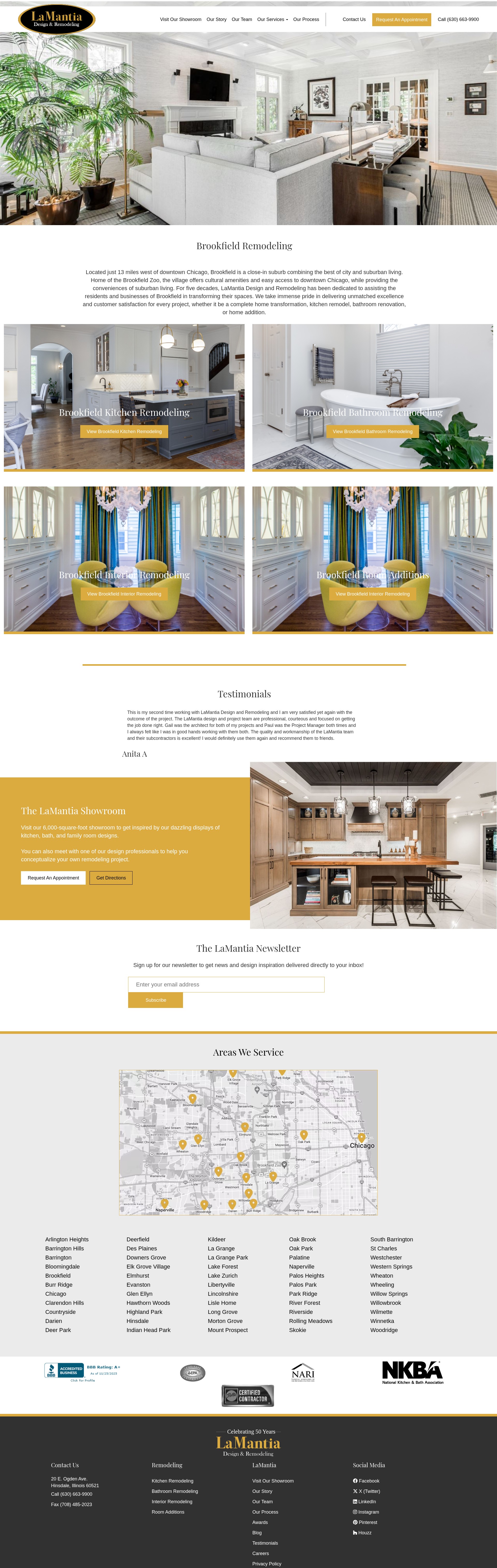Screenshot of lamantia.com