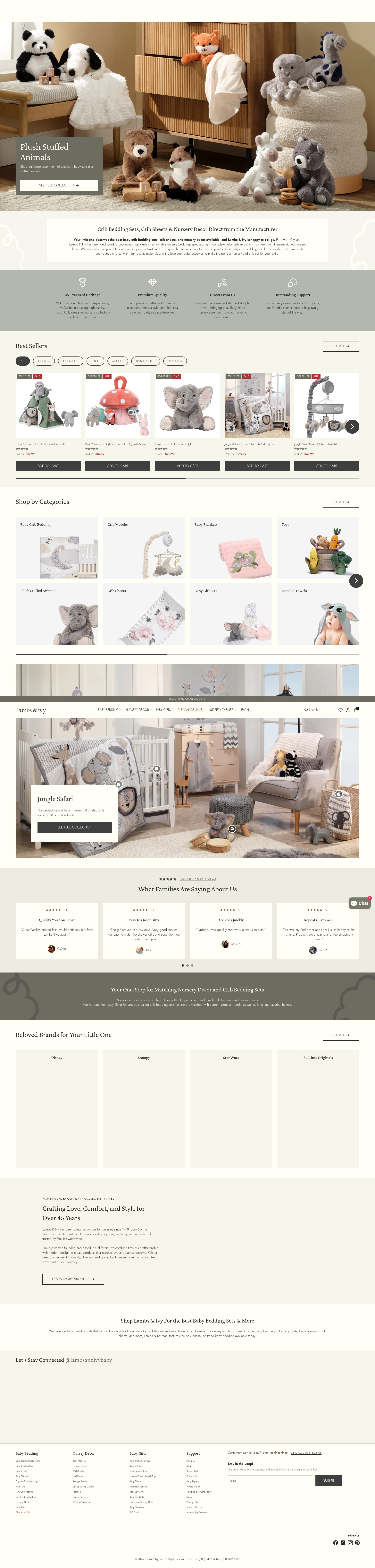 Screenshot of lambsivy.com