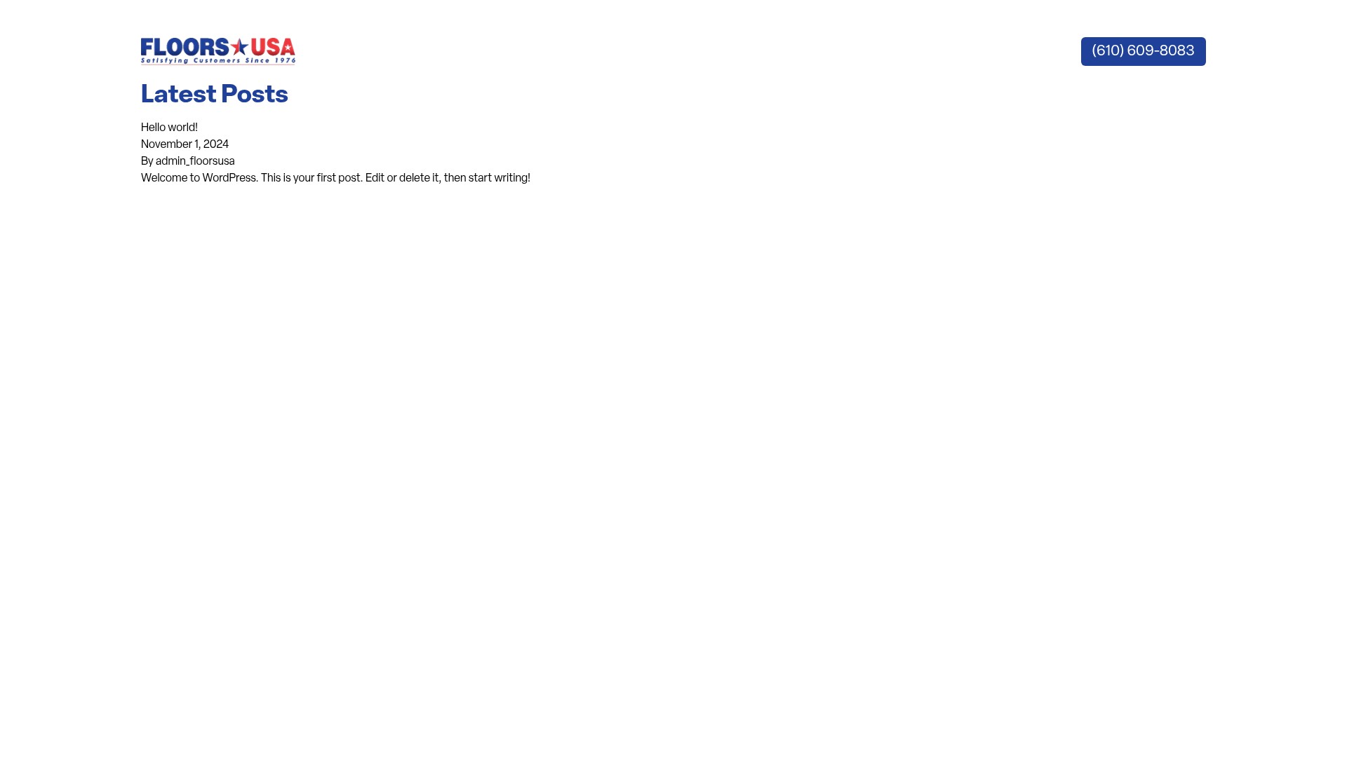 Screenshot of landing-page.floorsusa.com