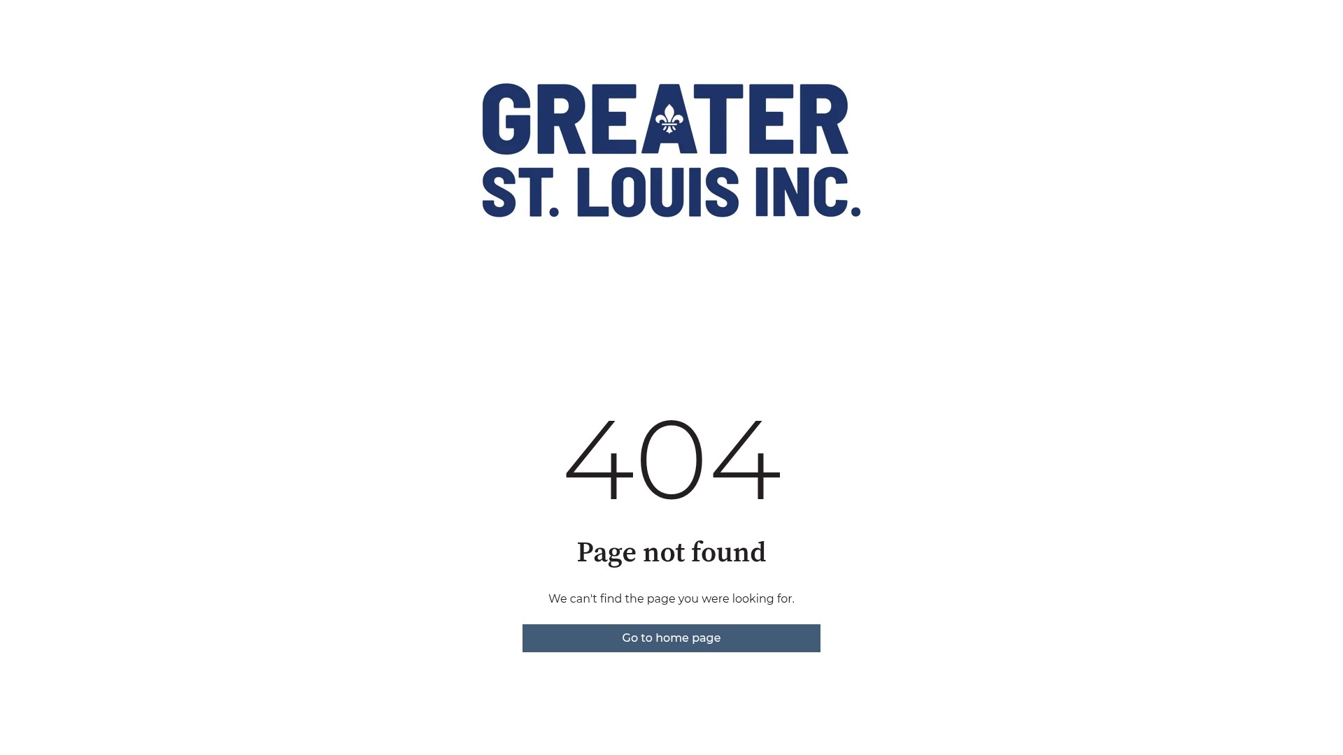 Screenshot of landing.greaterstlinc.com