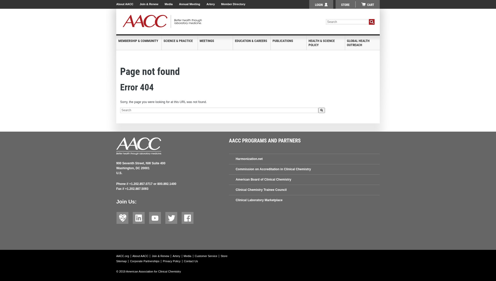 Screenshot of landingpages.myadlm.org