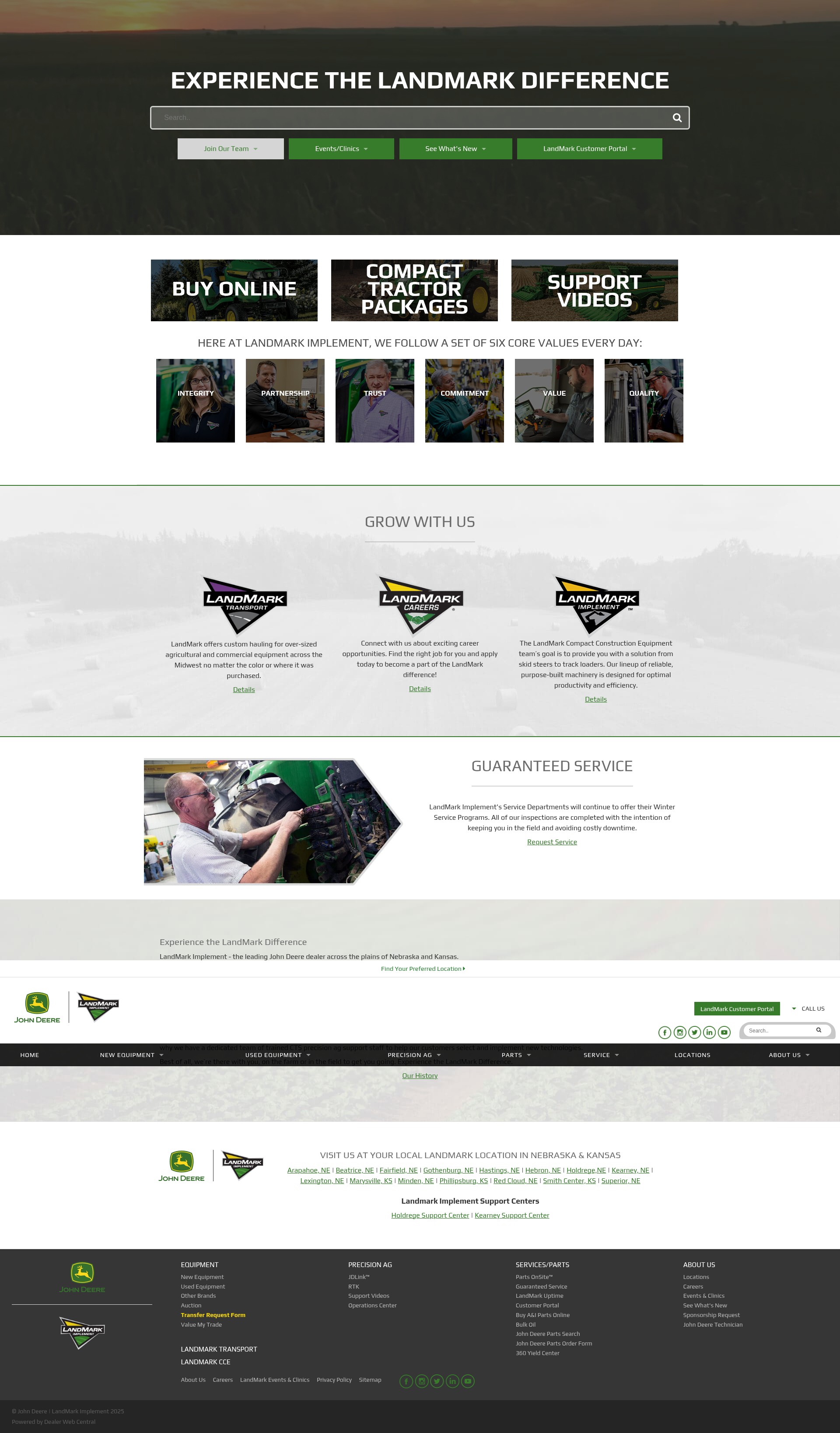 Screenshot of landmarkimp.com