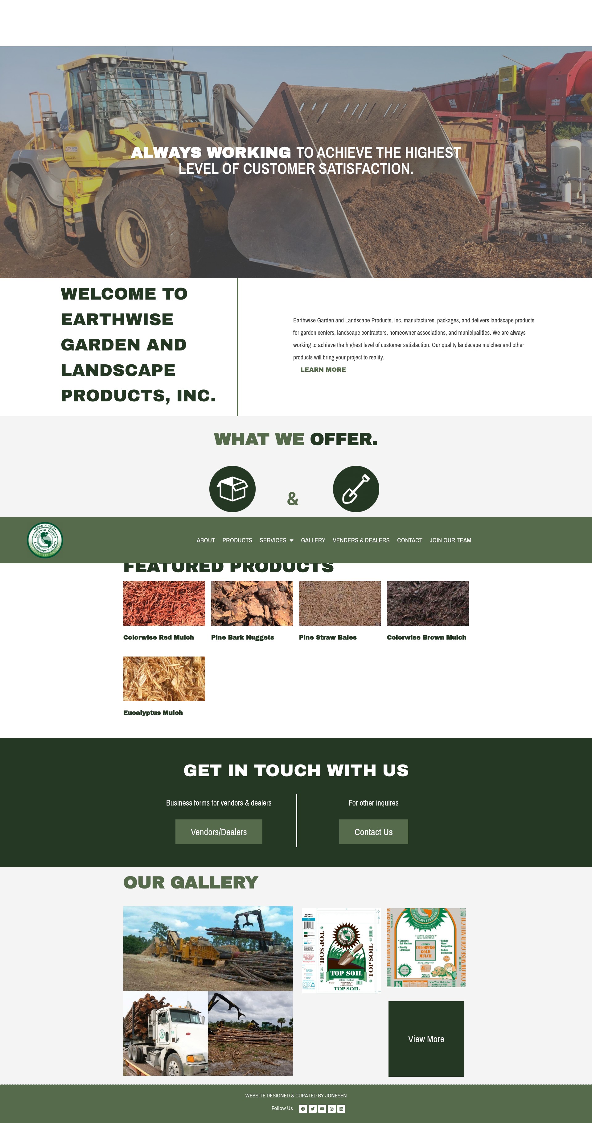 Screenshot of landscapeproductsfl.com