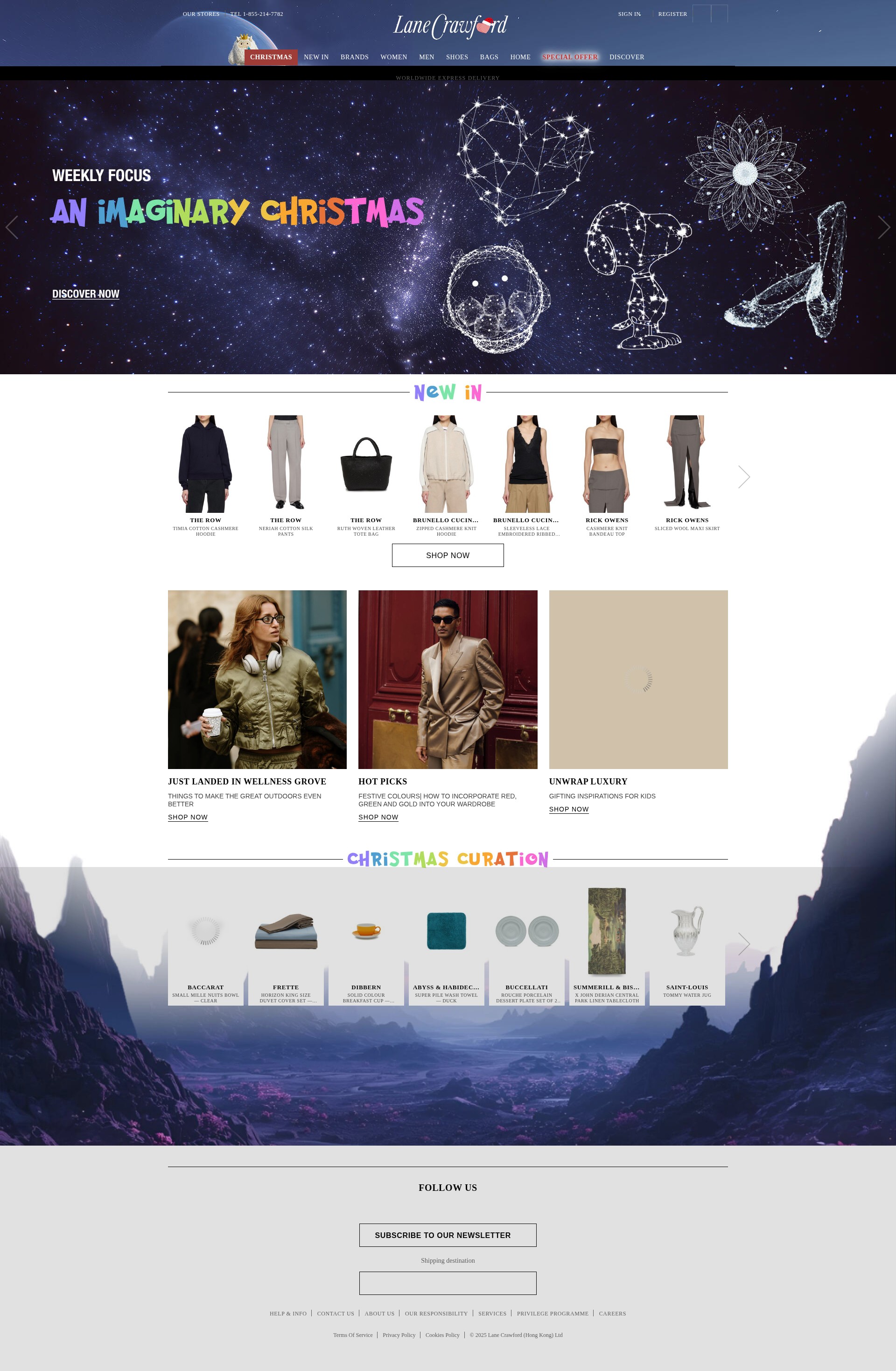 Screenshot of lanecrawford.com.hk