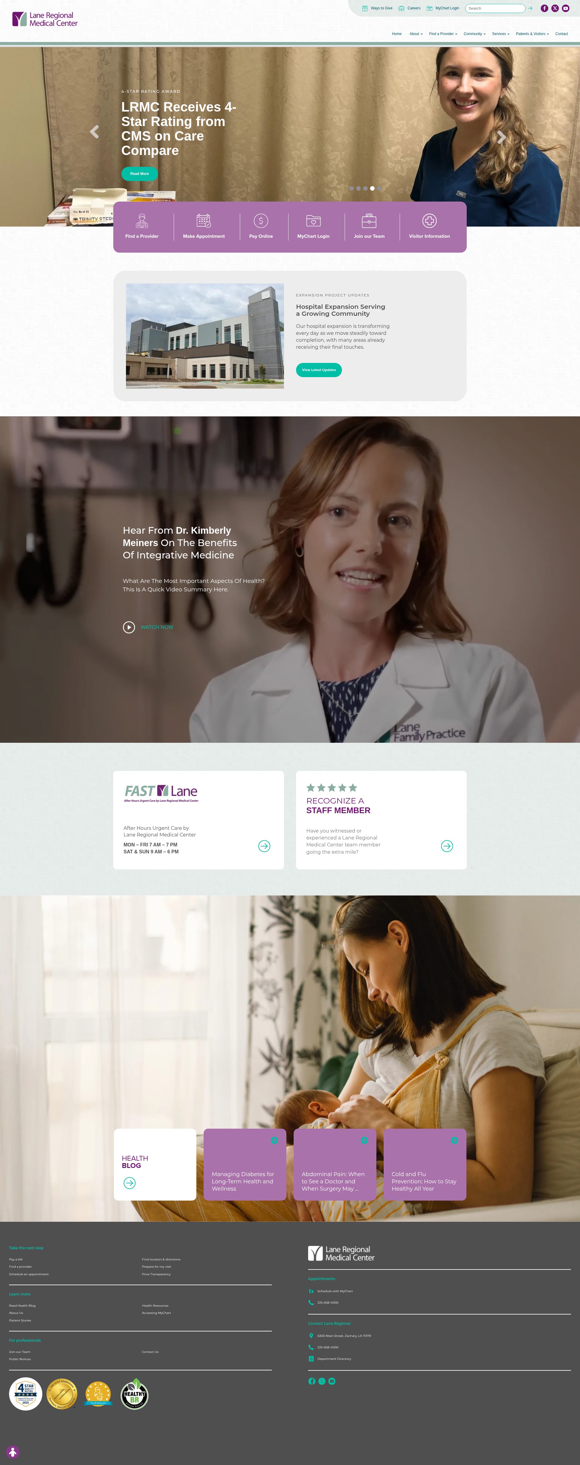 Screenshot of lanermc.org
