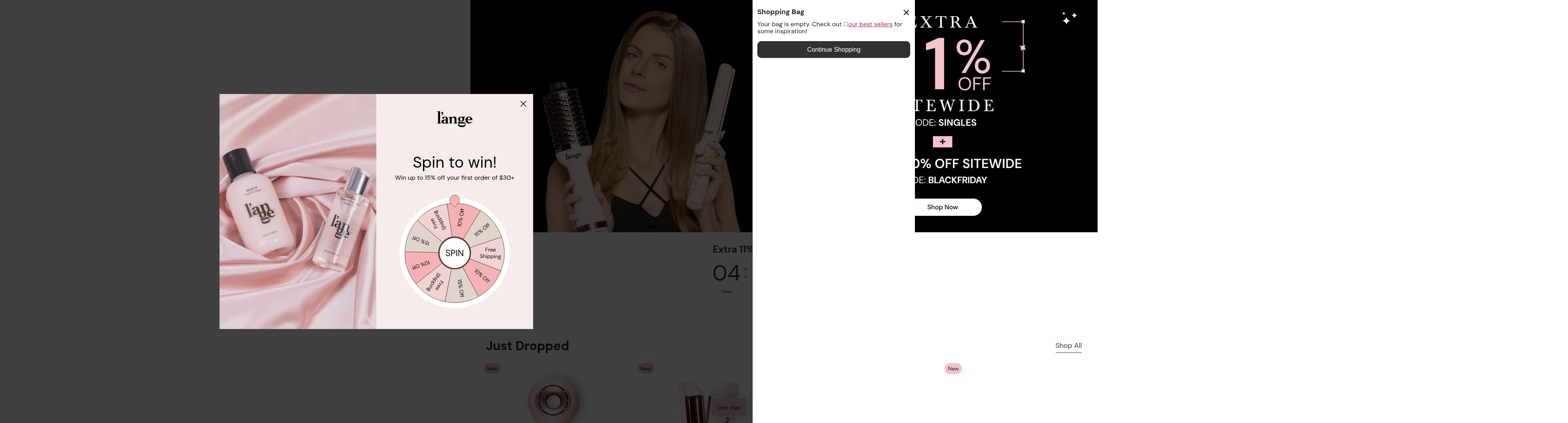 Screenshot of langehair.com