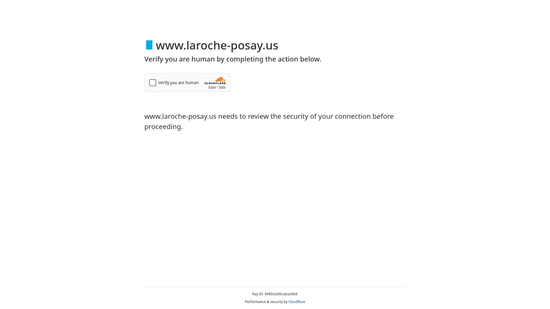 Screenshot of laroche-posay.us