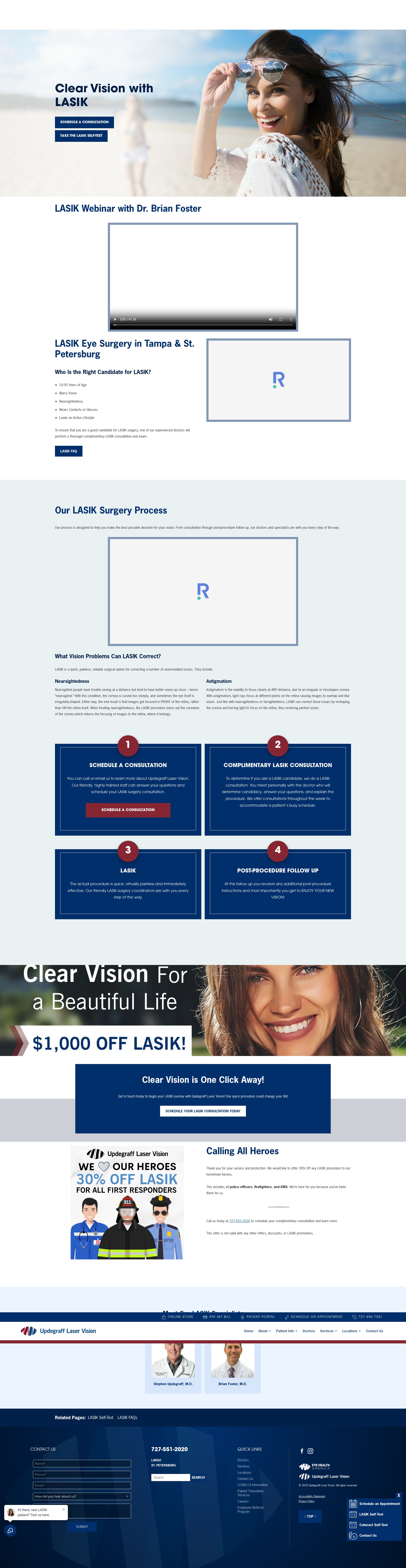 Screenshot of lasik4me.com