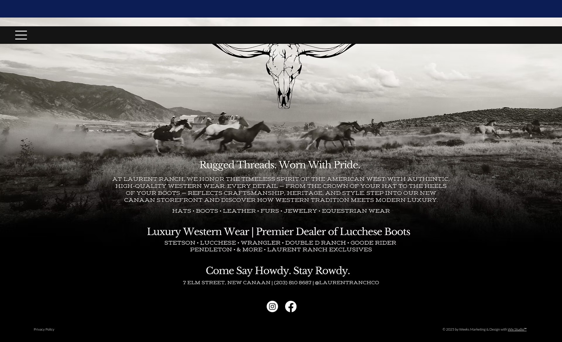 Screenshot of laurentranch.com