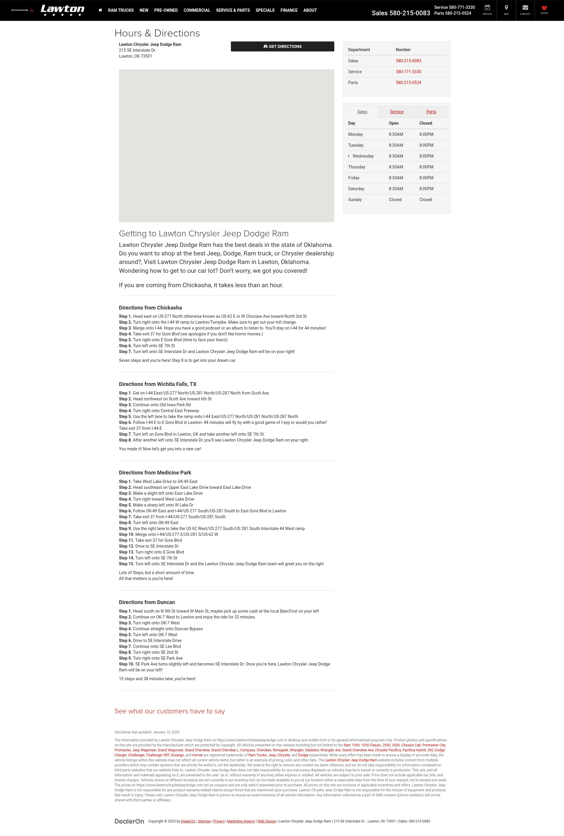 Screenshot of lawtonchryslerjeepdodge.com