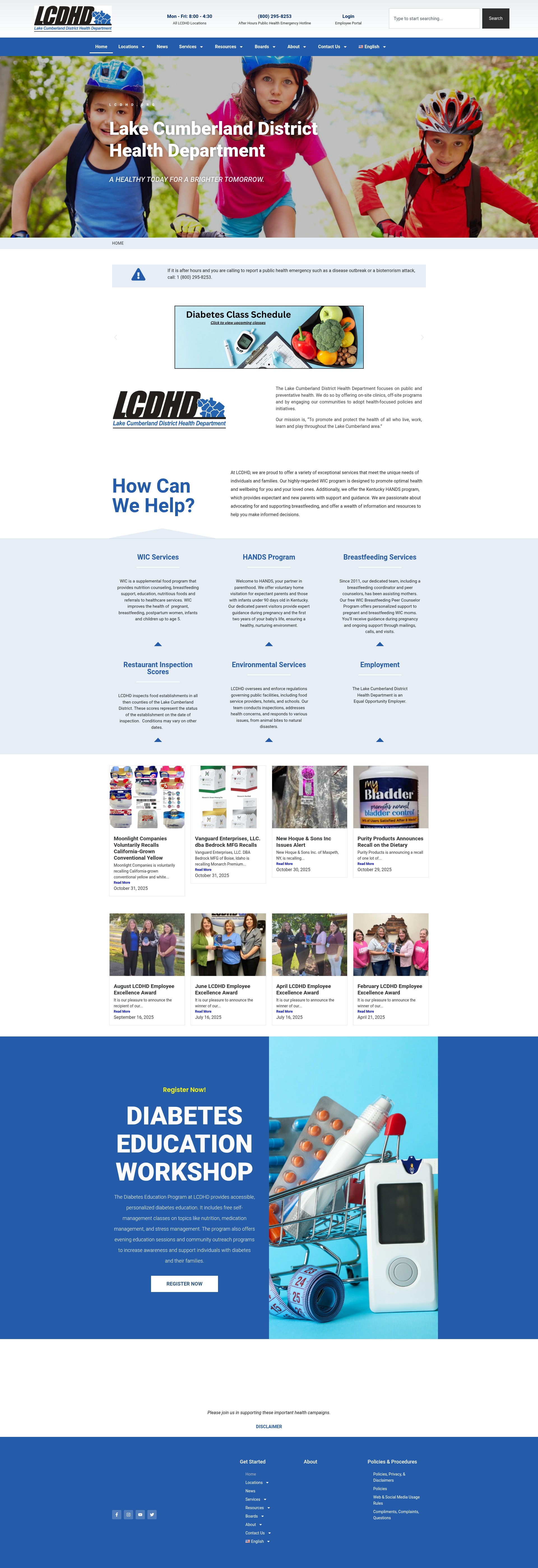 Screenshot of lcdhd.org