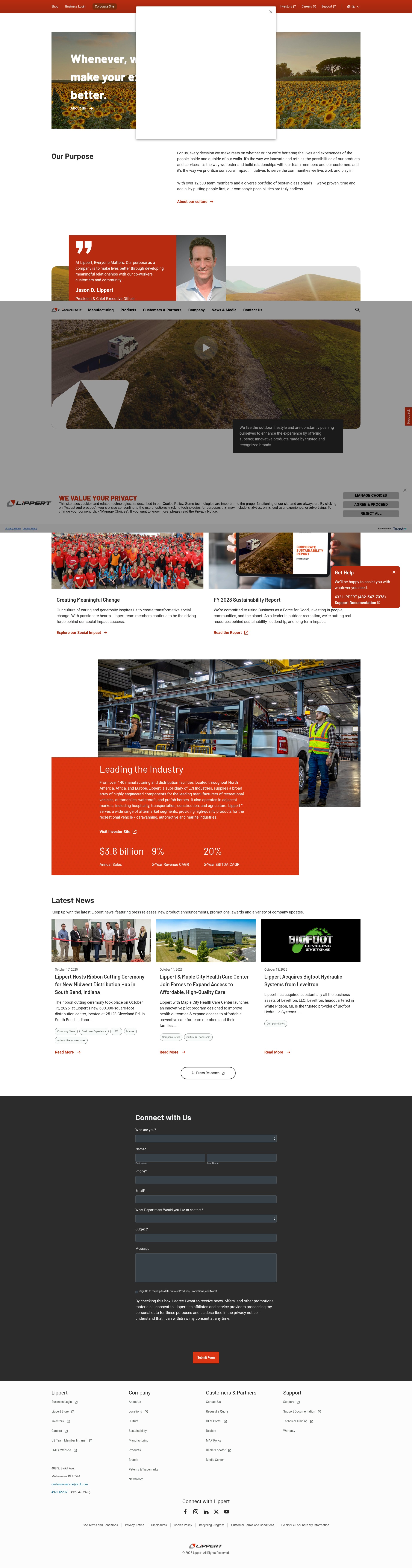 Screenshot of lci1.com
