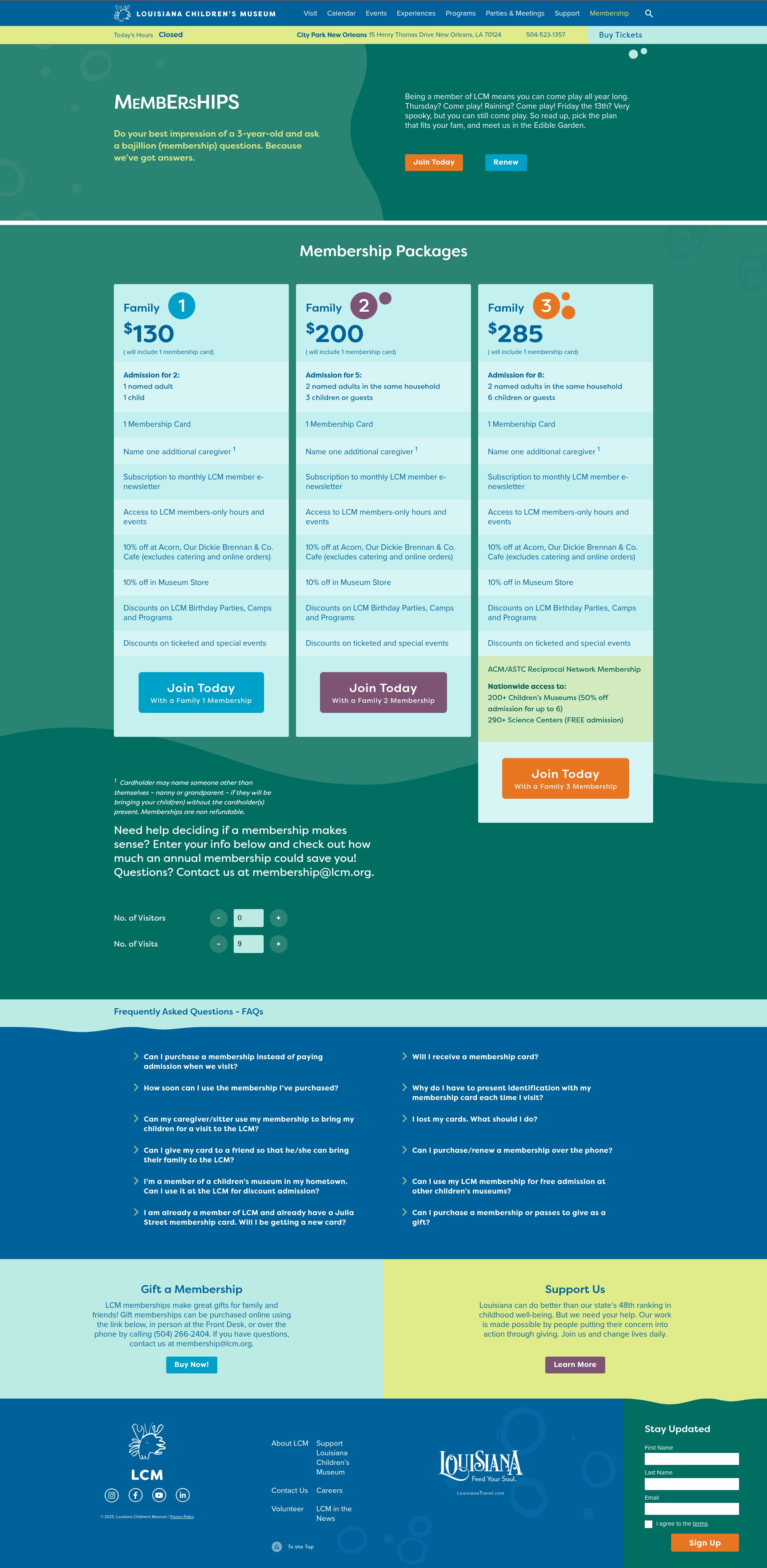 Screenshot of lcm.org